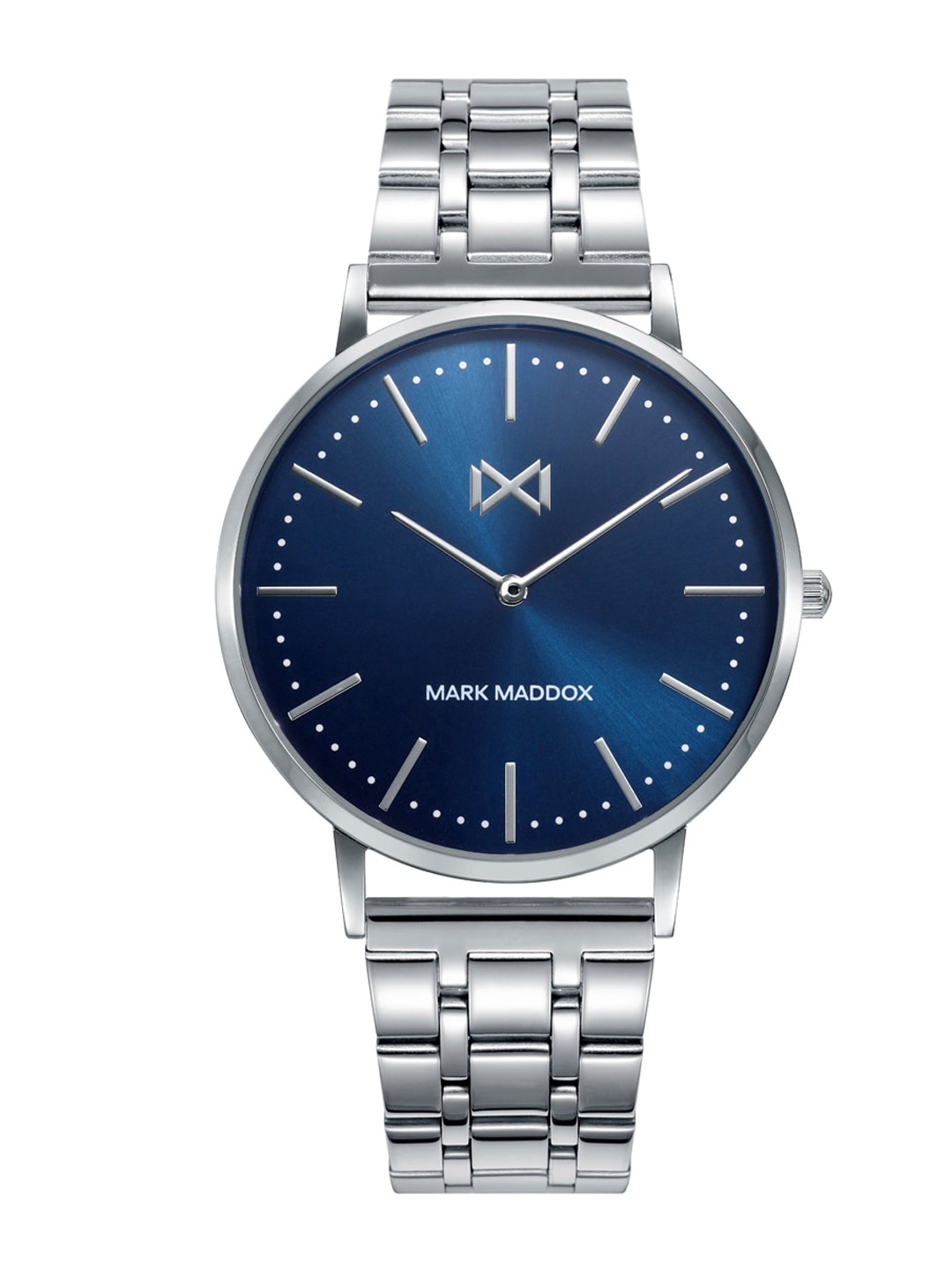 

MARK MADDOX Men Dial & Stainless Steel Straps Analogue Watch HM7122-97, Blue