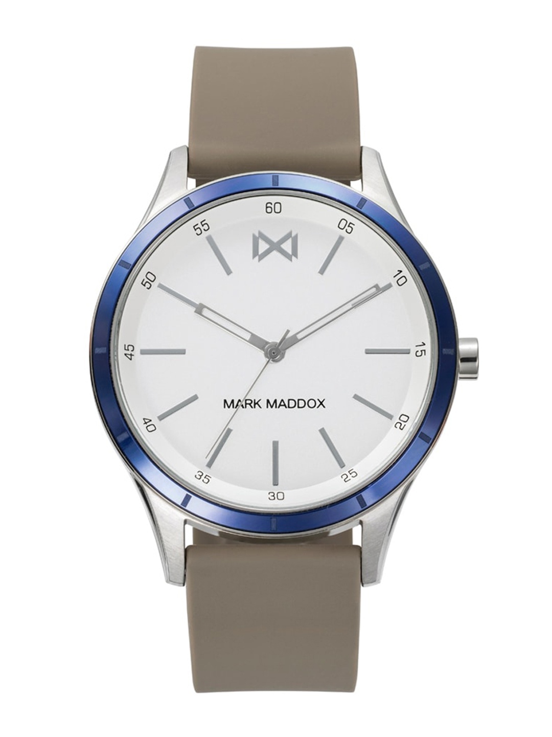 

MARK MADDOX Men Dial & Leather Straps Analogue Watch HC7114-07, Silver