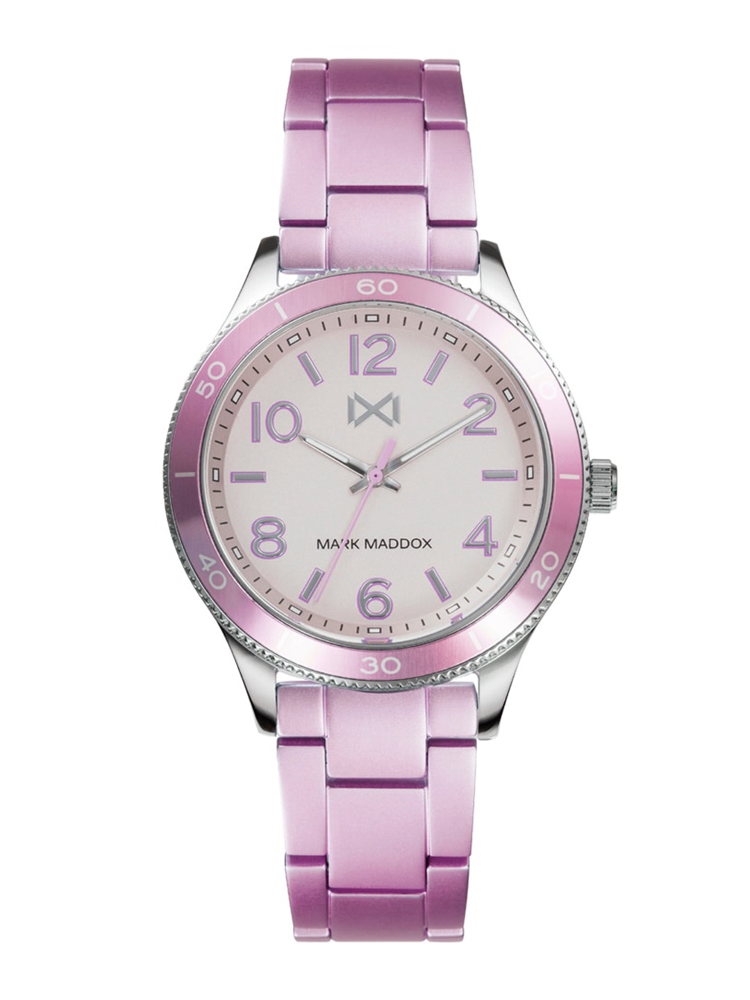 

MARK MADDOX Women Stainless Steel Straps Analogue Watch MM7131-74, Pink