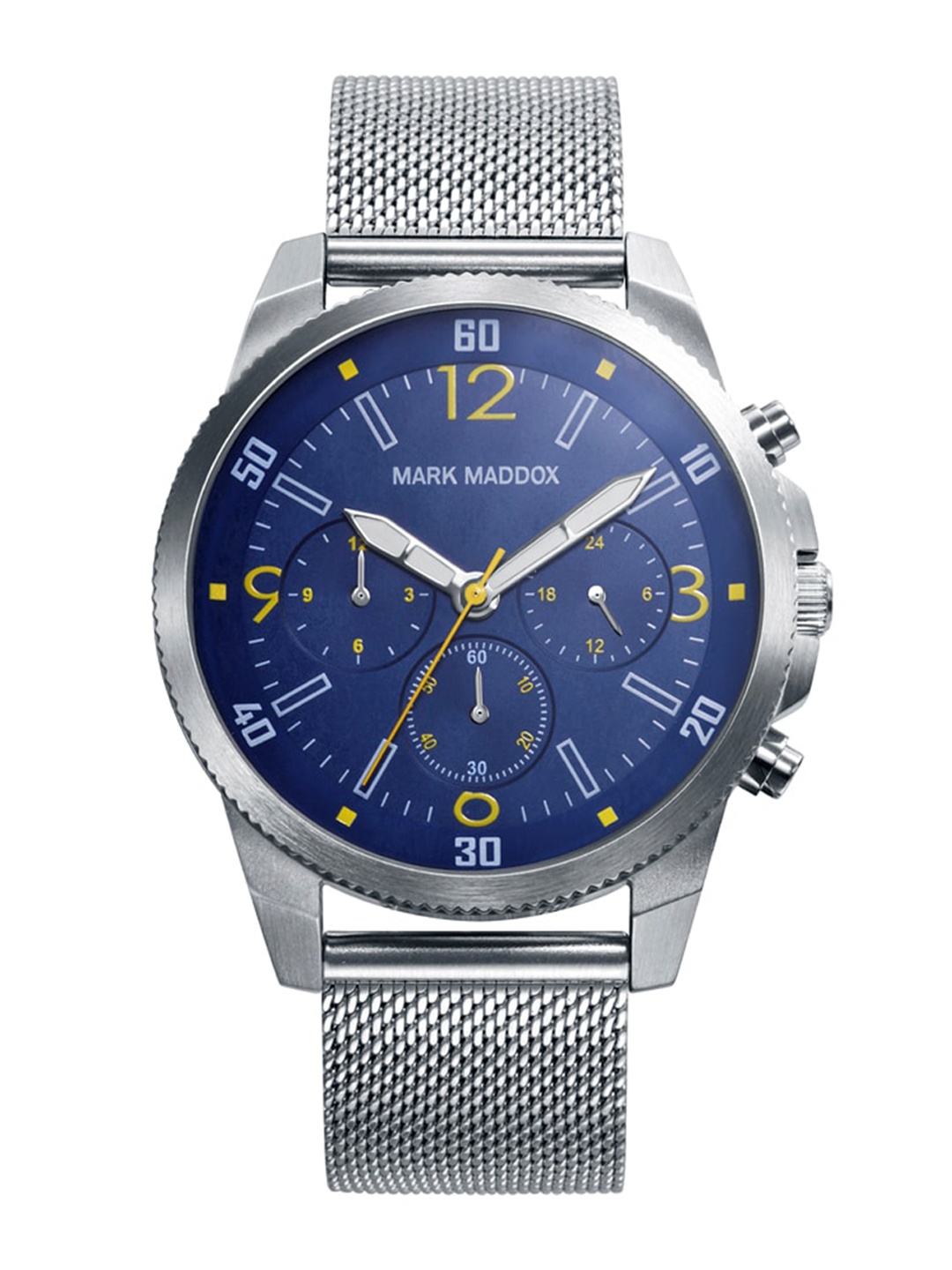 

MARK MADDOX Men Stainless Steel Straps Analogue Watch HM0125-34, Blue