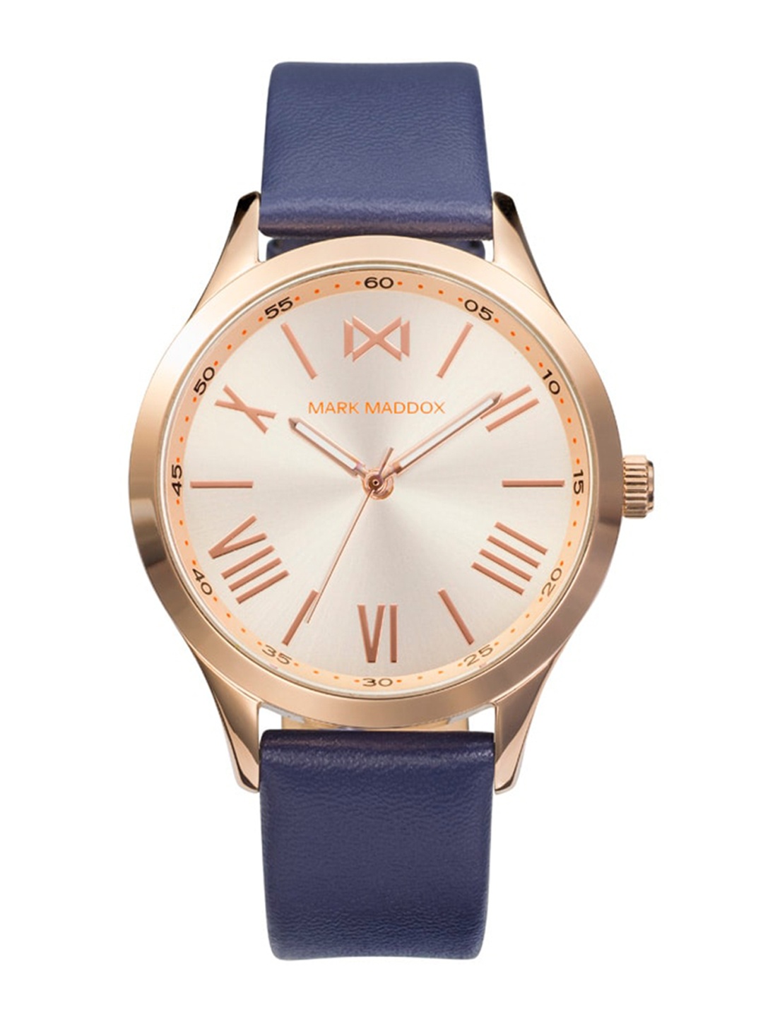 

MARK MADDOX Women Leather Straps Analogue Watch MC7115-93, Rose gold