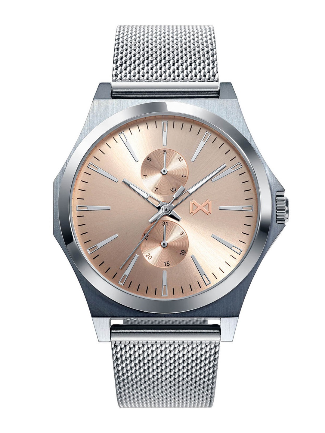 

MARK MADDOX Men Stainless Steel Straps Analogue Watch HM7108-97, Pink