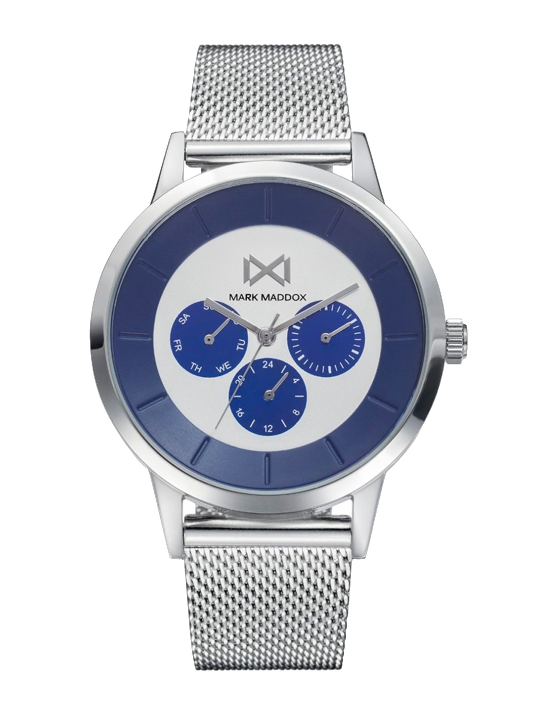 

MARK MADDOX Men Stainless Steel Straps Analogue Watch HM7134-37, Silver