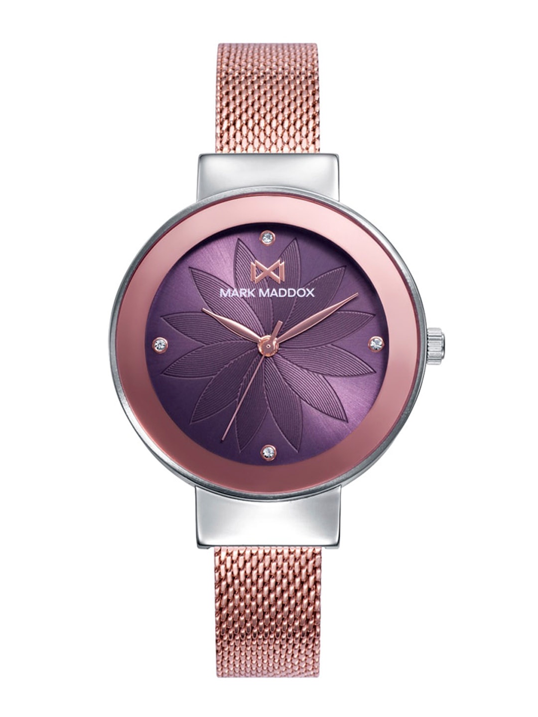 

MARK MADDOX Women Stainless Steel Straps Analogue Watch MM7148-77, Rose gold
