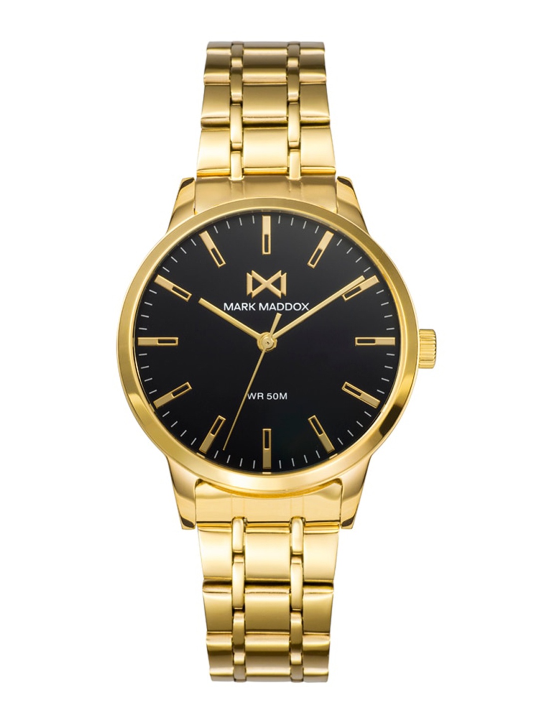 

MARK MADDOX Women Stainless Steel Straps Analogue Watch MM7136-57, Gold