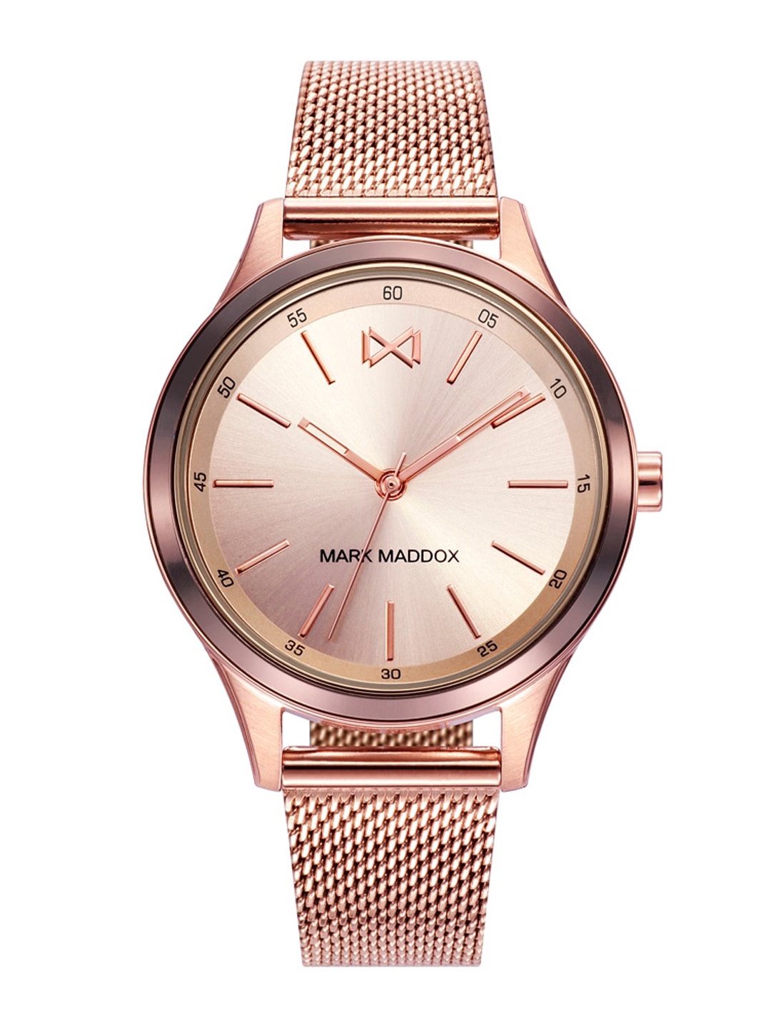 

MARK MADDOX Women Stainless Steel Straps Analogue Watch MM7110-97, Rose gold