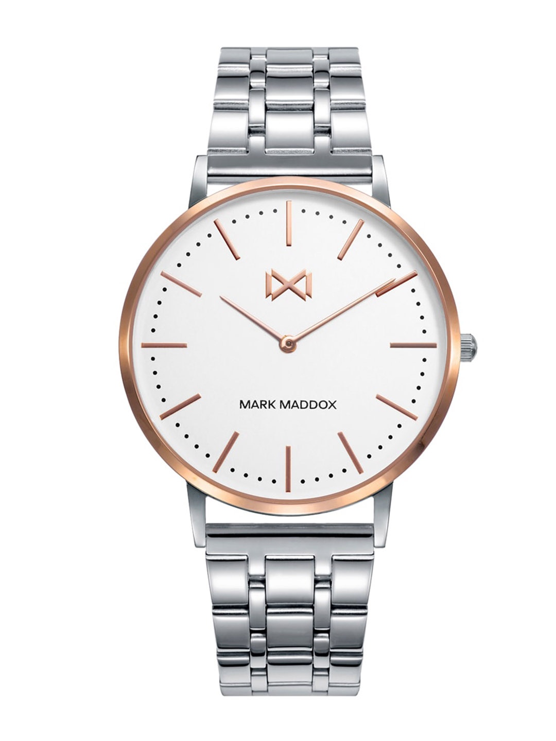 

MARK MADDOX Men Stainless Steel Straps Analogue Watch HM7122-07, Silver