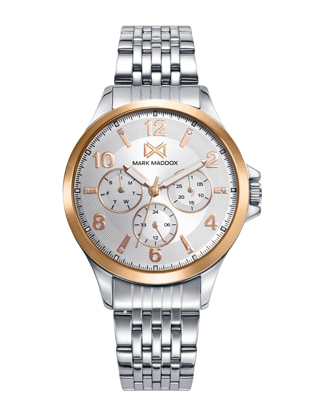 

MARK MADDOX Women Stainless Steel Straps Analogue Watch MM7153-05, Silver