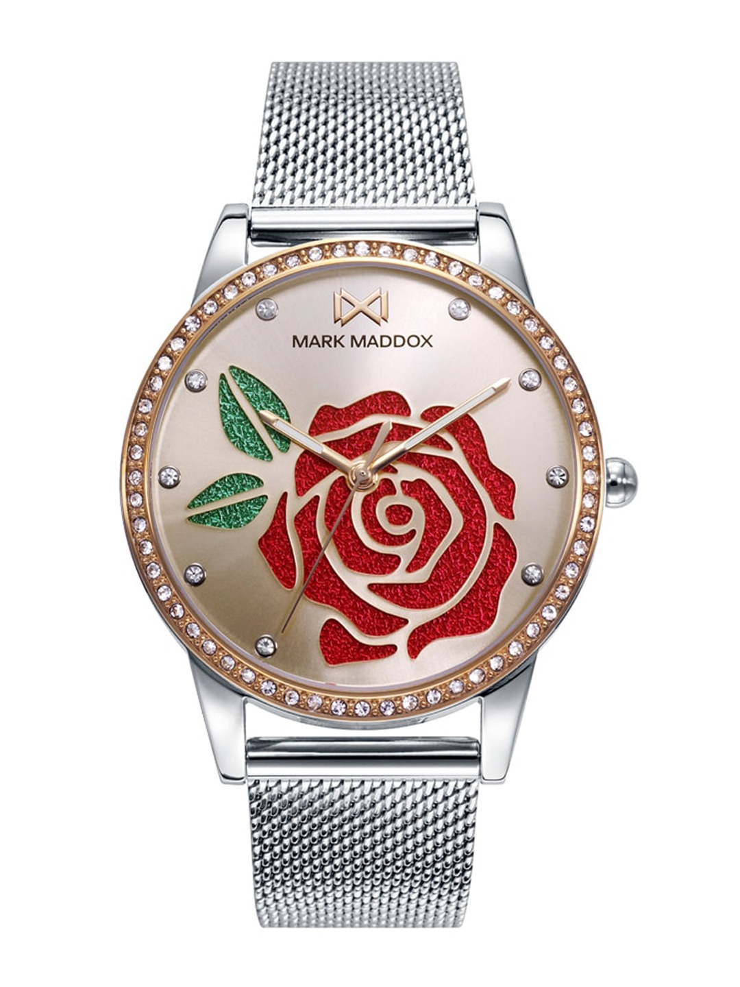 

MARK MADDOX Women Stainless Steel Straps Analogue Watch MM0130-27, Gold