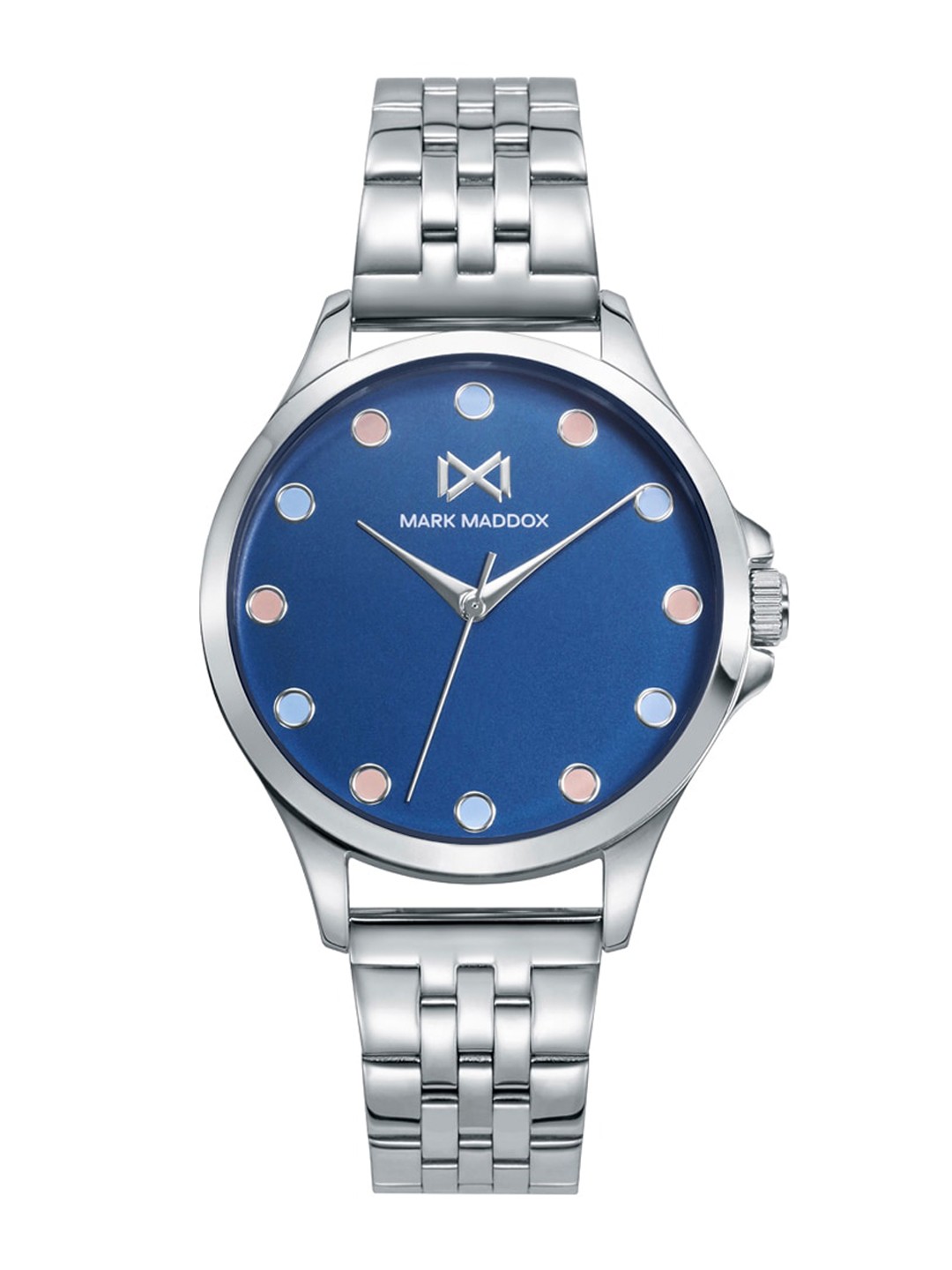 

MARK MADDOX Women Stainless Steel Straps Analogue Watch MM7140-36, Blue