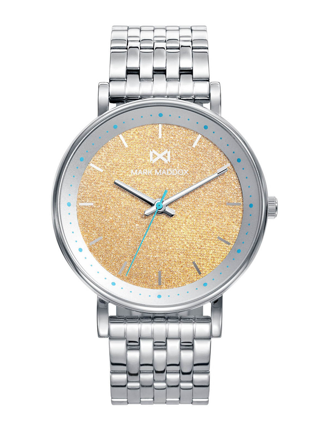 

MARK MADDOX Women Stainless Steel Straps Analogue Watch MM0104-76, Gold