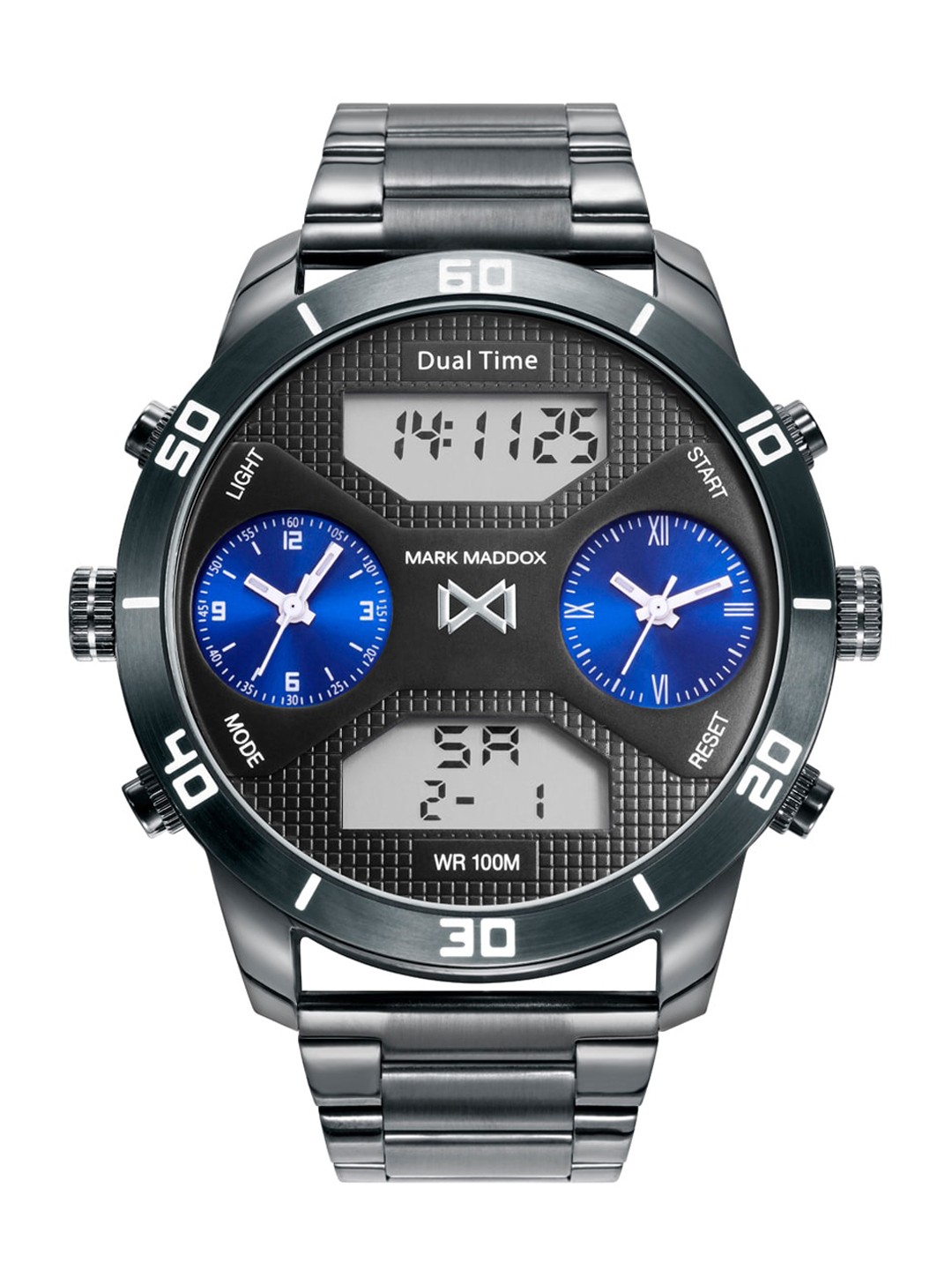 

MARK MADDOX Men Stainless Steel Straps Analogue Watch HM1004-50, Black
