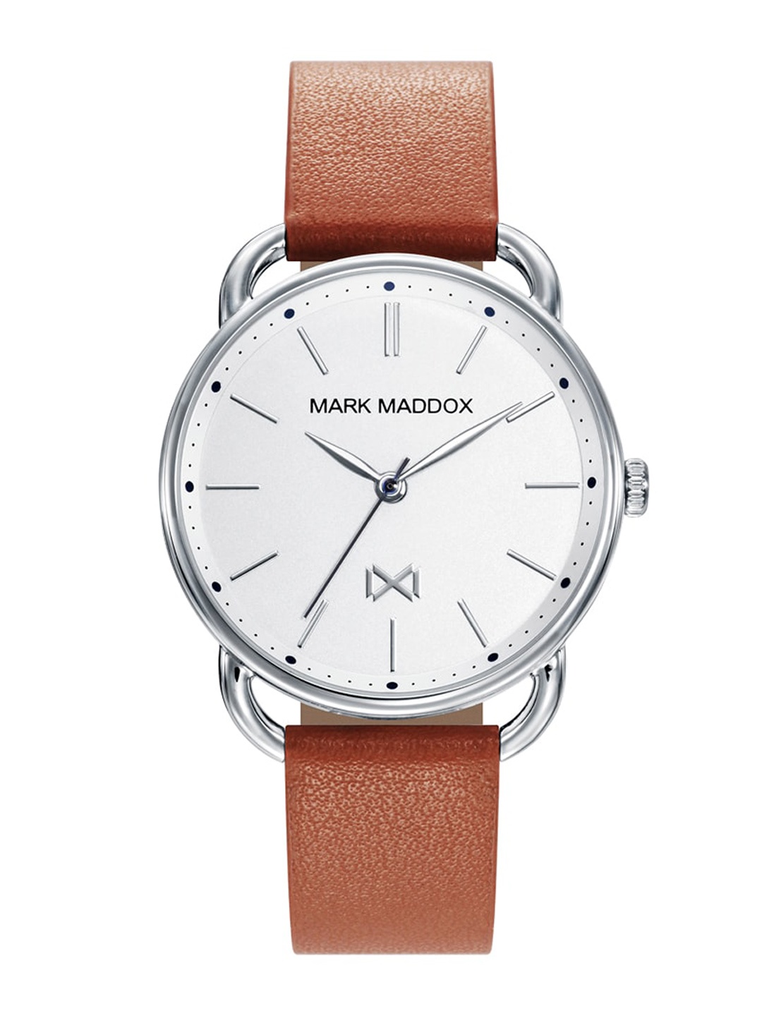 

MARK MADDOX Women Leather Straps Analogue Watch MC7111-07, White