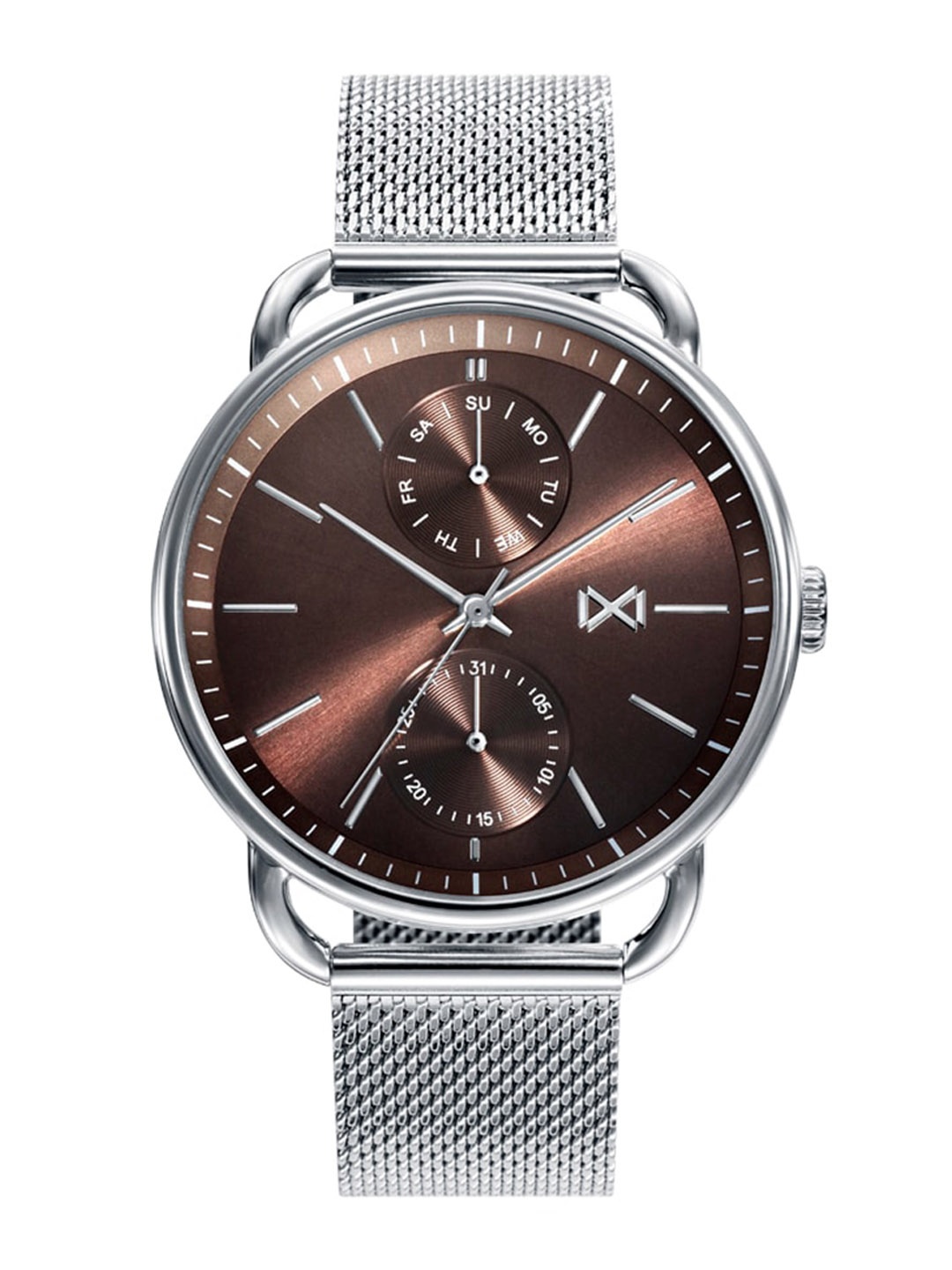 

MARK MADDOX Men Stainless Steel Straps Analogue Watch HM7125-47, Brown