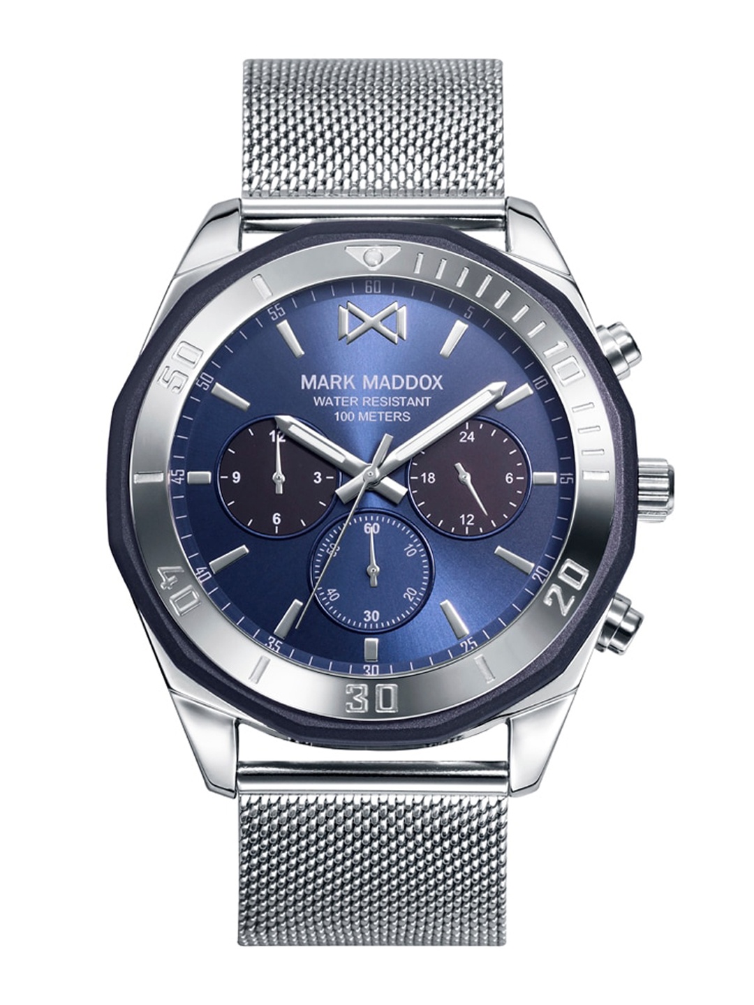 

MARK MADDOX Men Stainless Steel Straps Analogue Watch HM0127-37, Blue