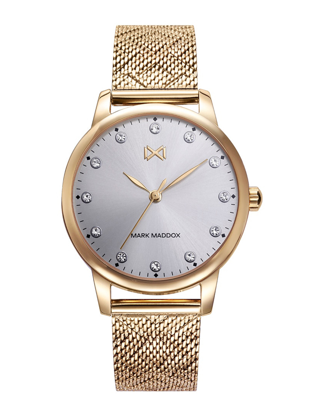 

MARK MADDOX Women Stainless Steel Straps Analogue Watch MM0134-97, Gold
