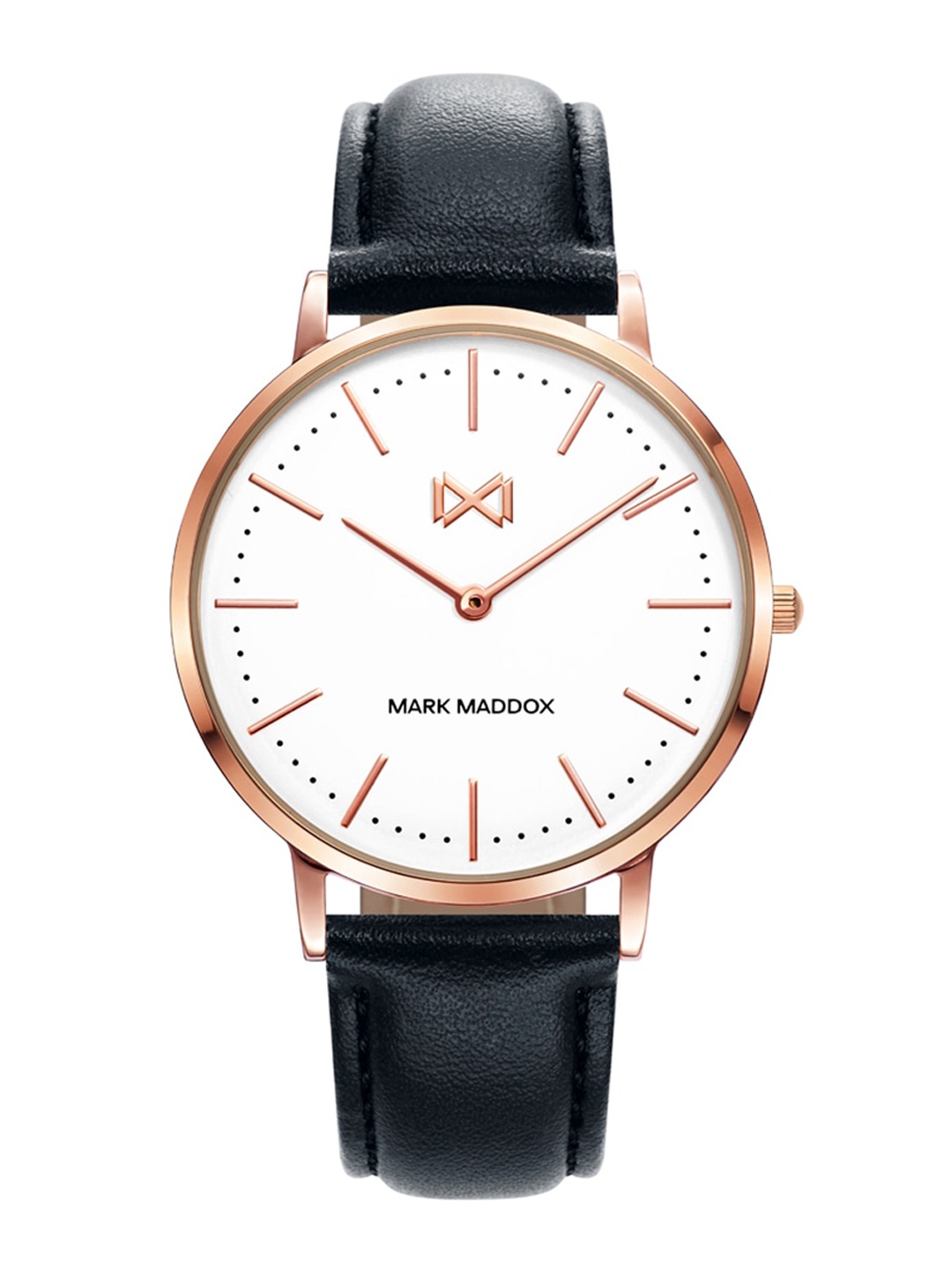 

MARK MADDOX Women Leather Straps Analogue Watch MC7110-07, Rose gold