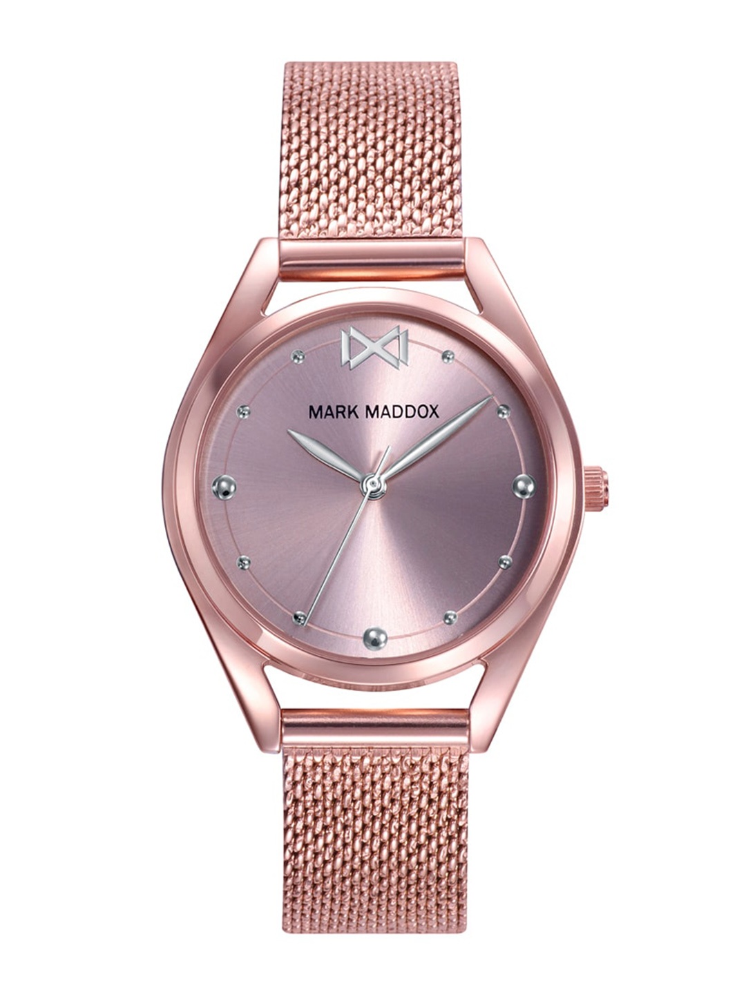 

MARK MADDOX Women Stainless Steel Straps Analogue Watch, Rose gold