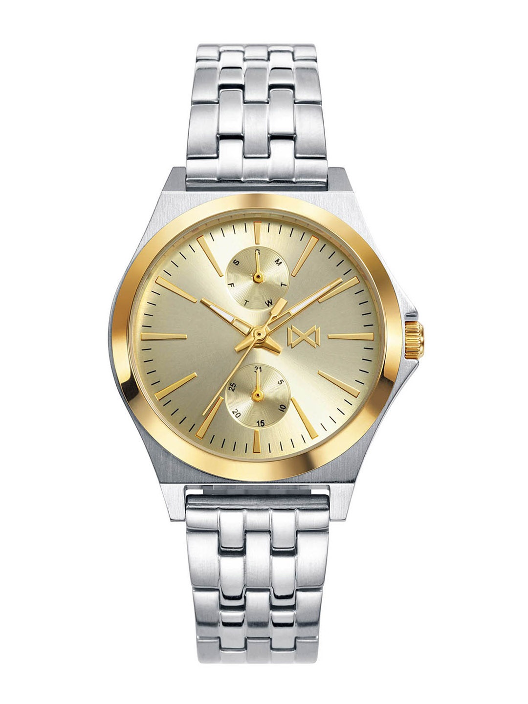 

MARK MADDOX Women Stainless Steel Straps Analogue Watch, Gold