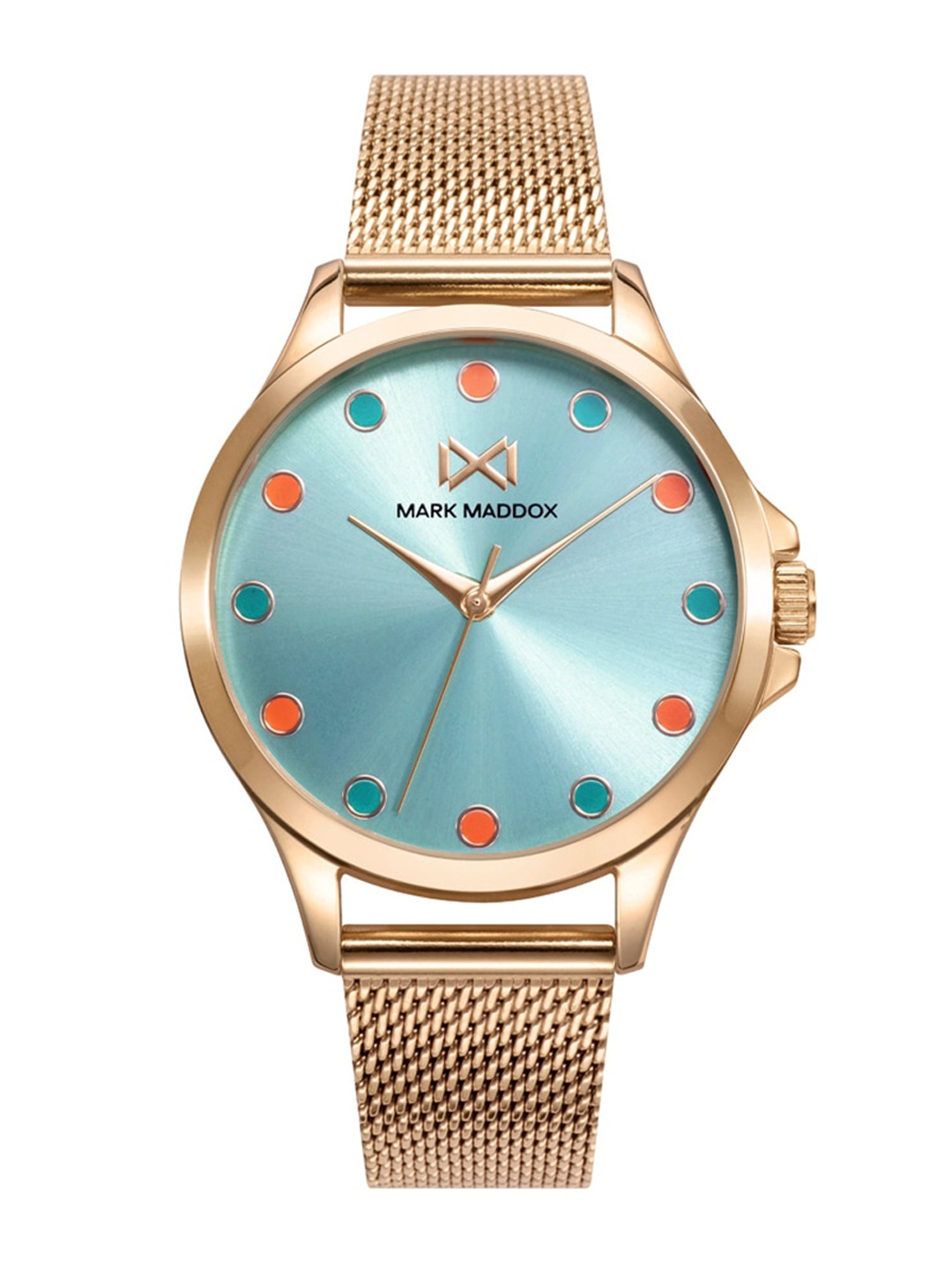 

MARK MADDOX Women Stainless Steel Straps Analogue Watch, Gold