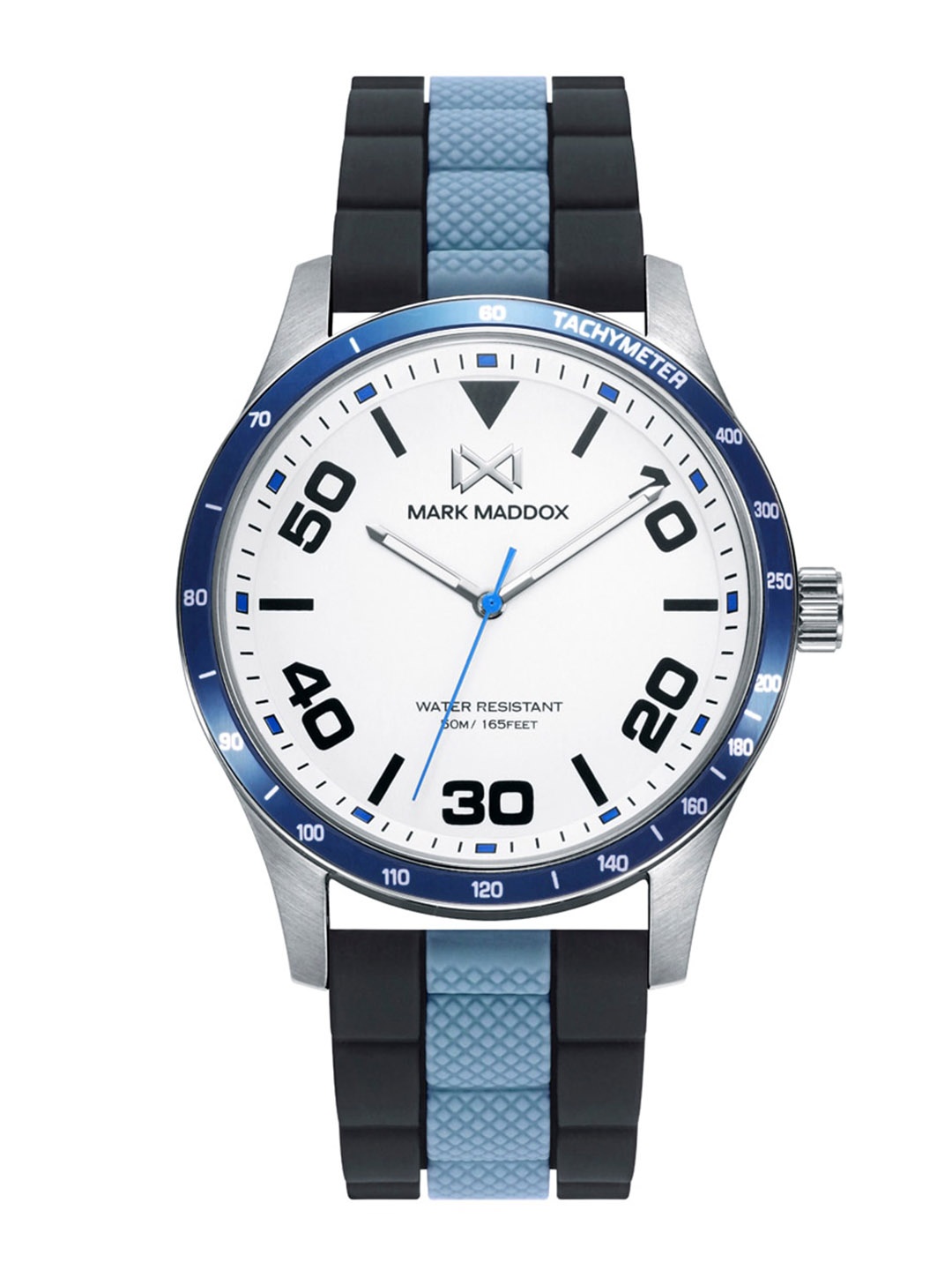 

MARK MADDOX Men Straps Analogue Watch, Silver