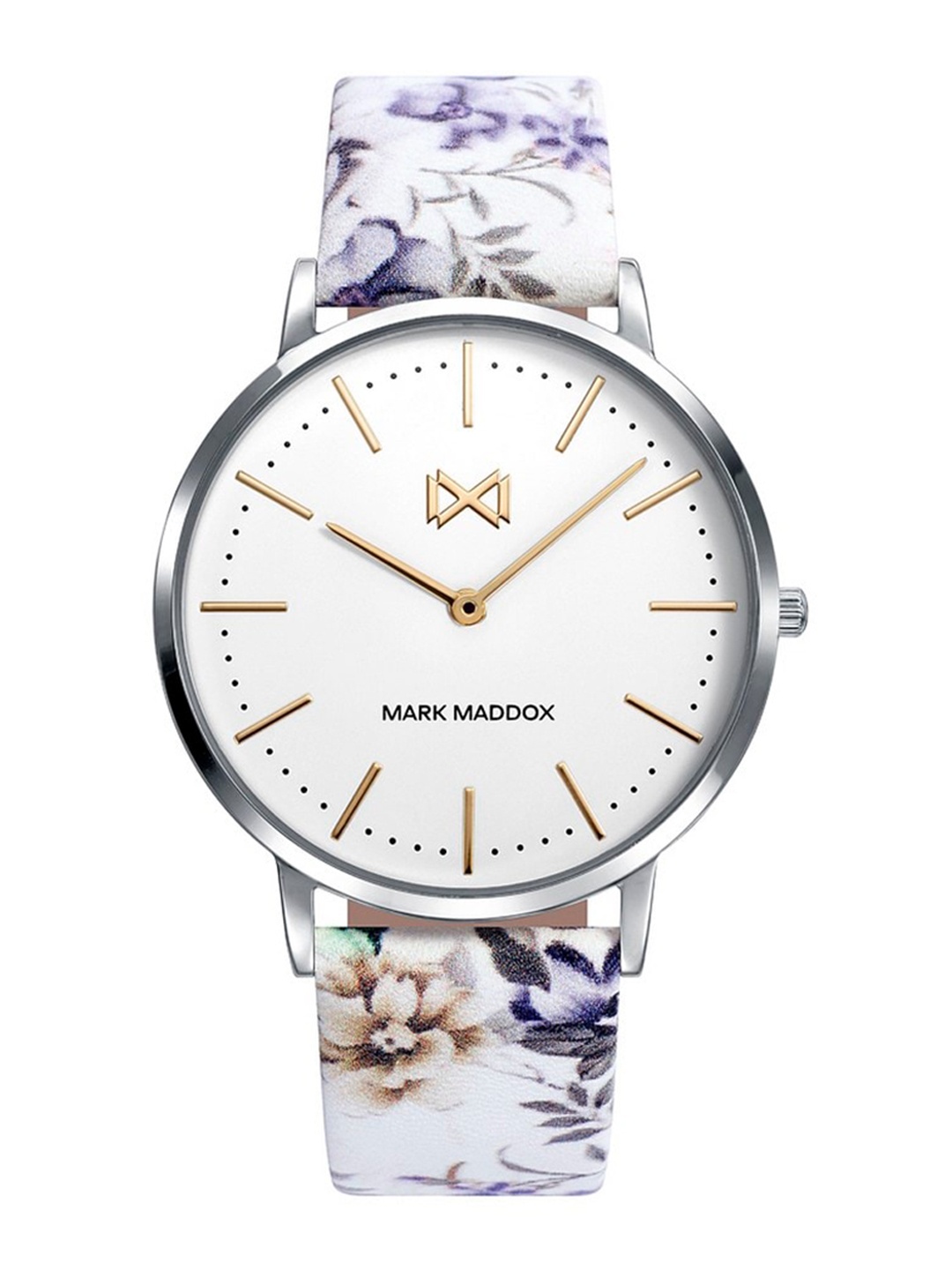 

MARK MADDOX Women Leather Straps Analogue Watch MC7110-97, White