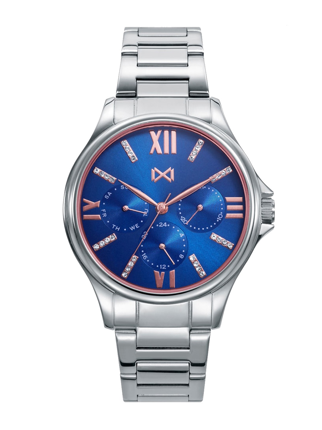 

MARK MADDOX Women Stainless Steel Straps & Dial Analogue Watch MM7147-33, Blue