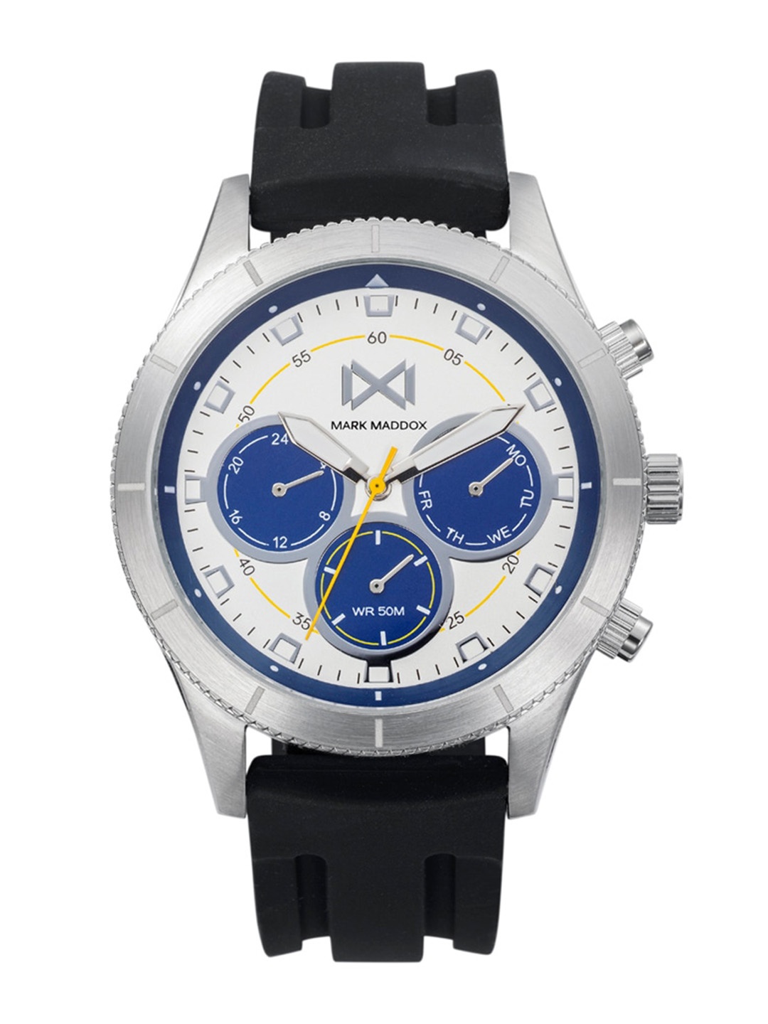 

MARK MADDOX Men Analogue Watch HC7127-06, Silver