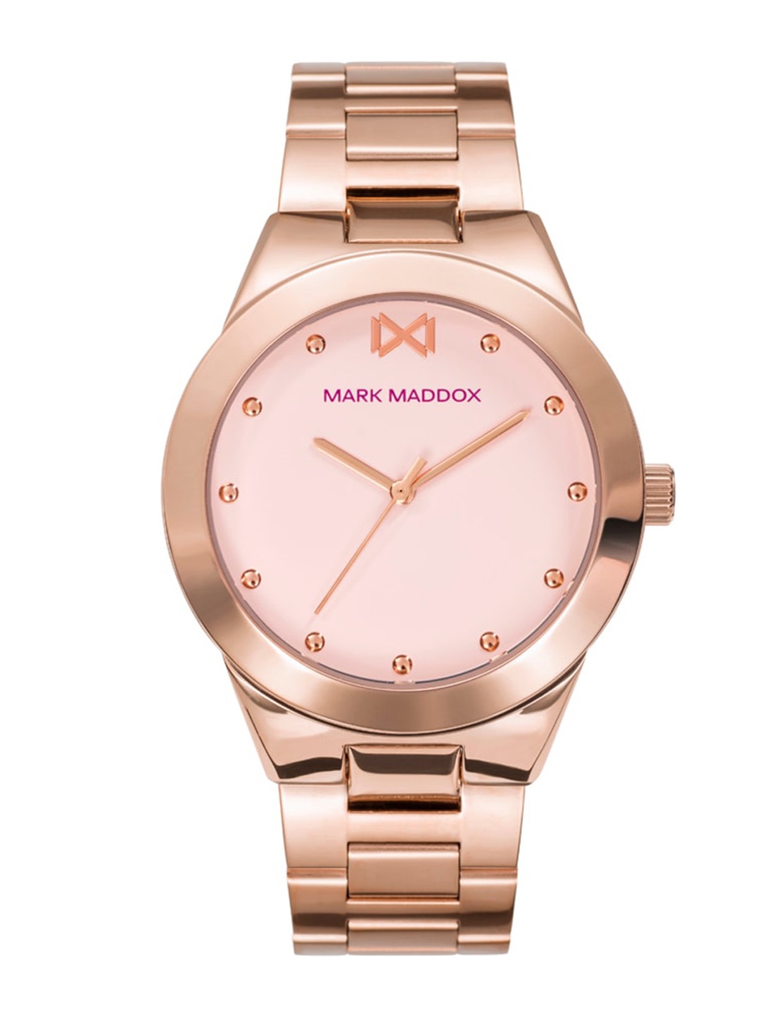 

MARK MADDOX Women Stainless Steel Straps Analogue Watch MM0116-76, Rose gold