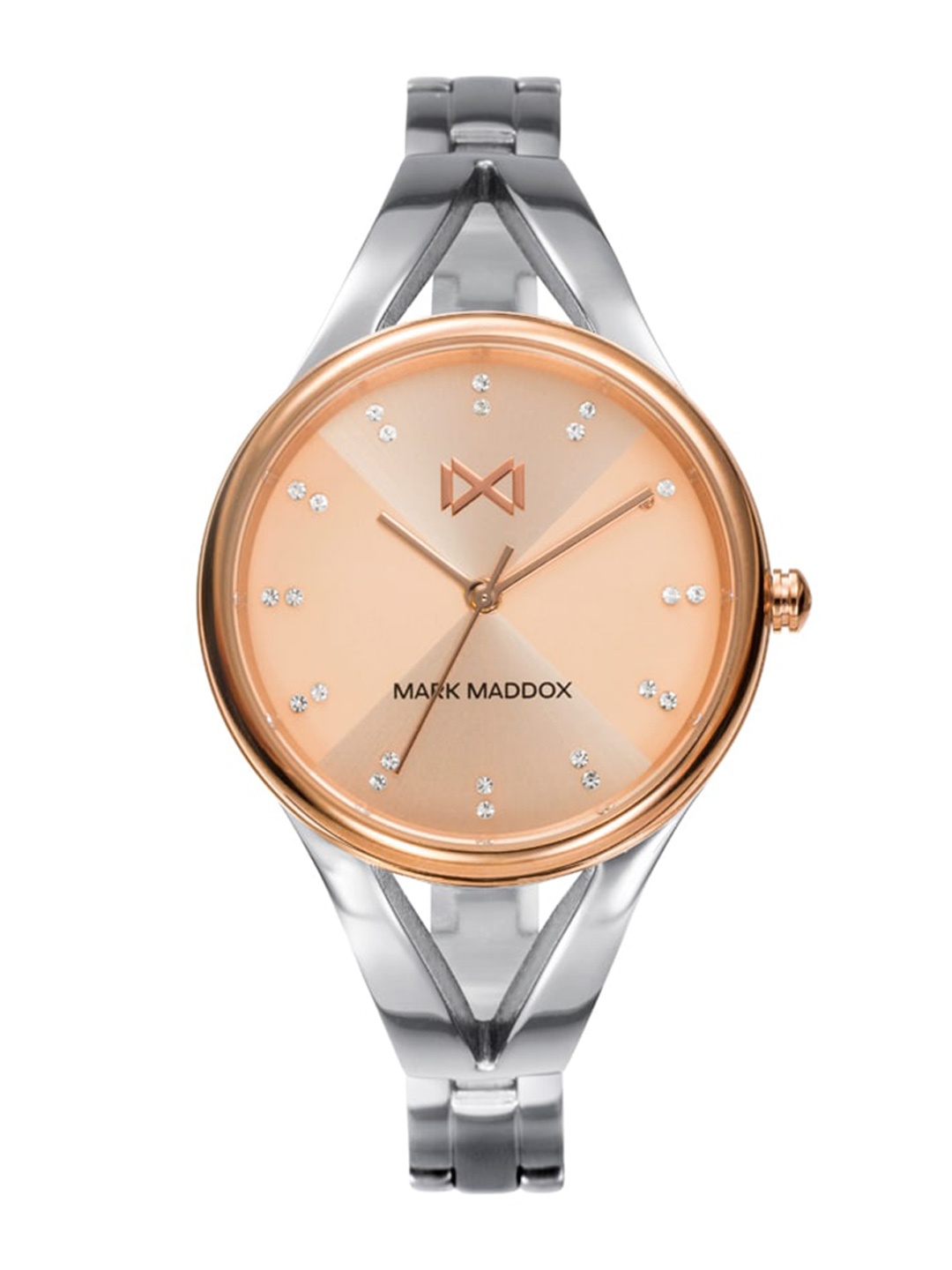 

MARK MADDOX Women Stainless Steel Straps Analogue Watch MM7124-90, Rose gold
