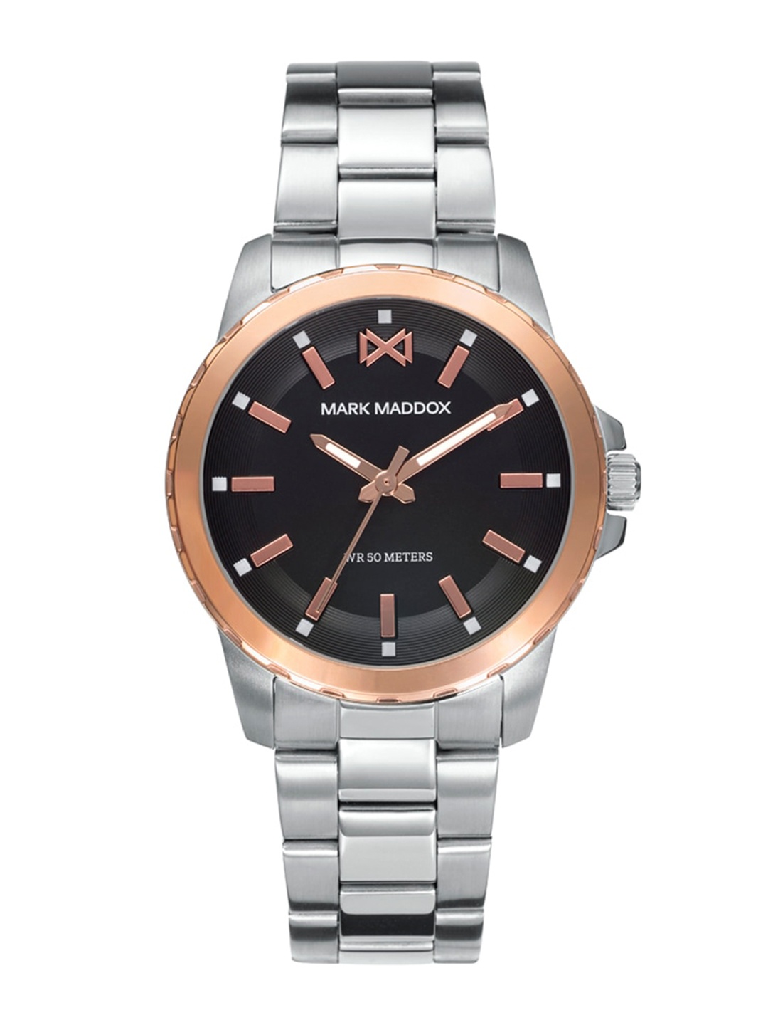 

MARK MADDOX Women Stainless Steel Straps Analogue Watch MM0115-57, Black