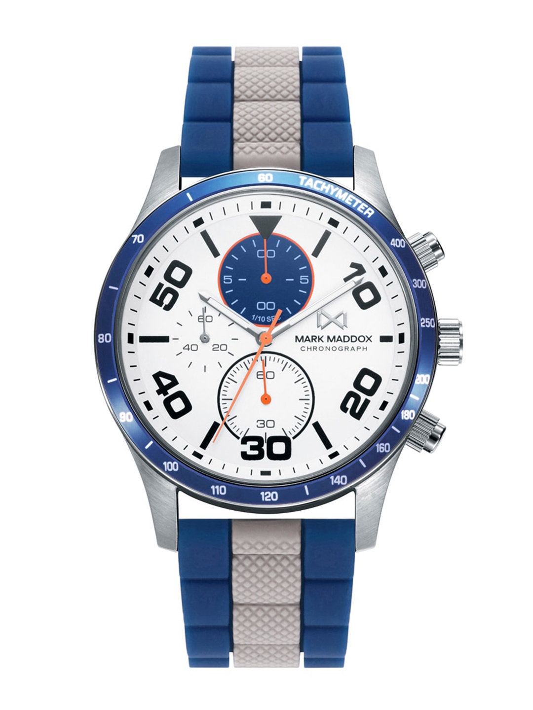 

MARK MADDOX Men Stainless Steel Straps Analogue Watch HC7136-04, Blue