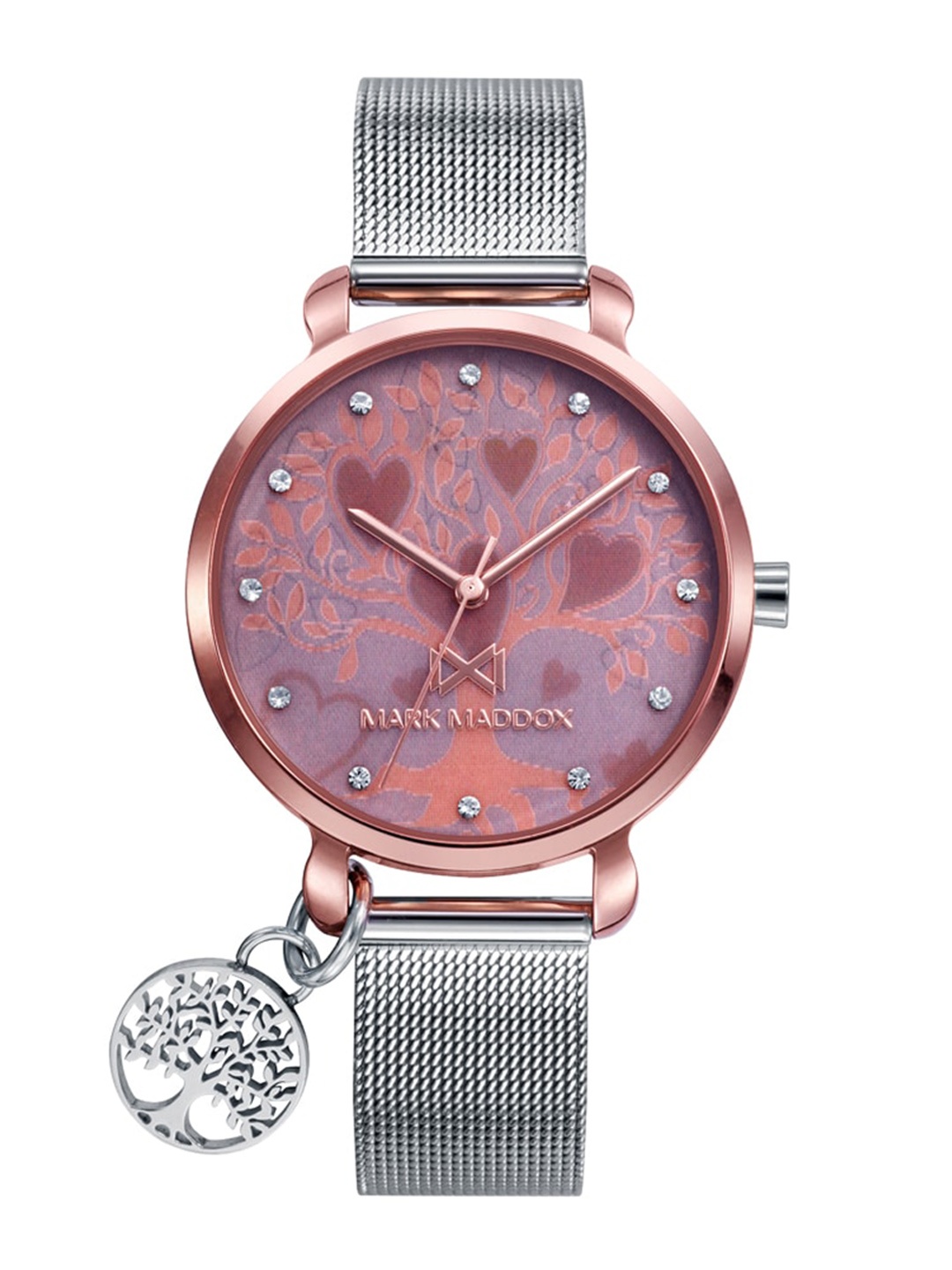 

MARK MADDOX Women Stainless Steel Straps Analogue Watch, Pink