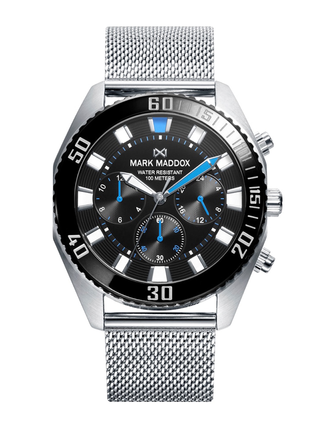 

MARK MADDOX Men Stainless Steel Straps Analogue Watch, Black