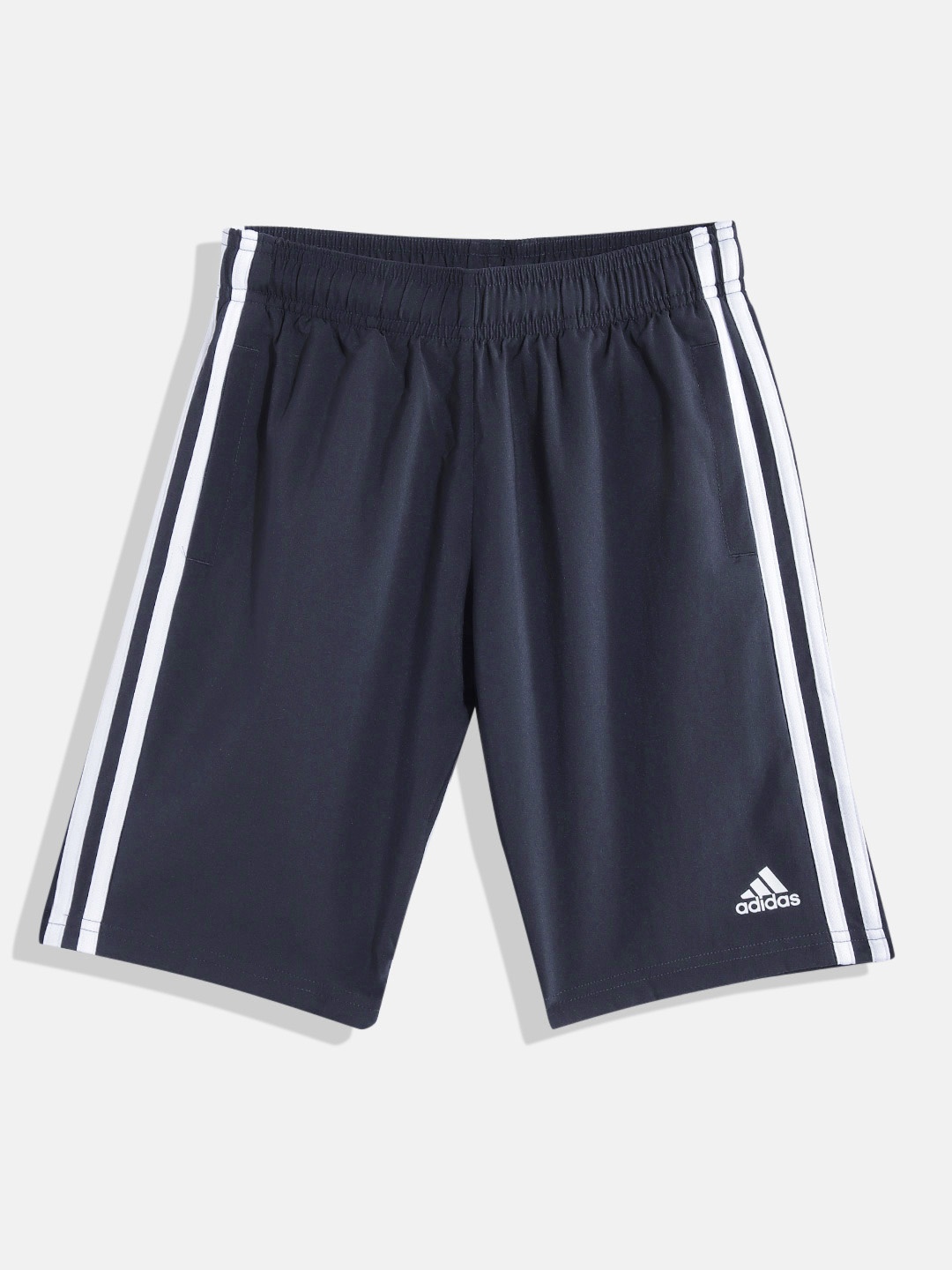 

ADIDAS Kids 3S WN Shorts with Side Taping Detail, Navy blue