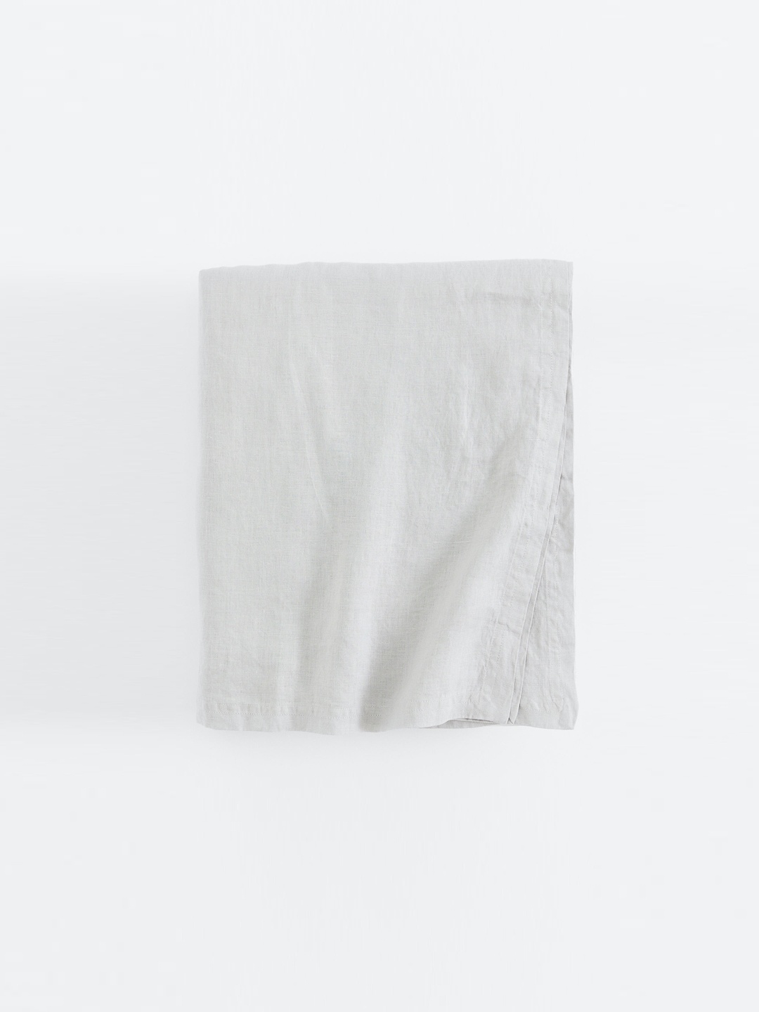 

H&M Grey Washed Pure Linen Table Cloth