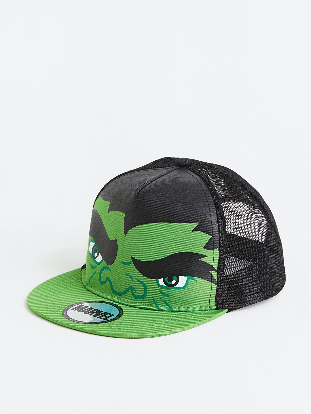 

H&M Boys Motif-Detail Cap, Black
