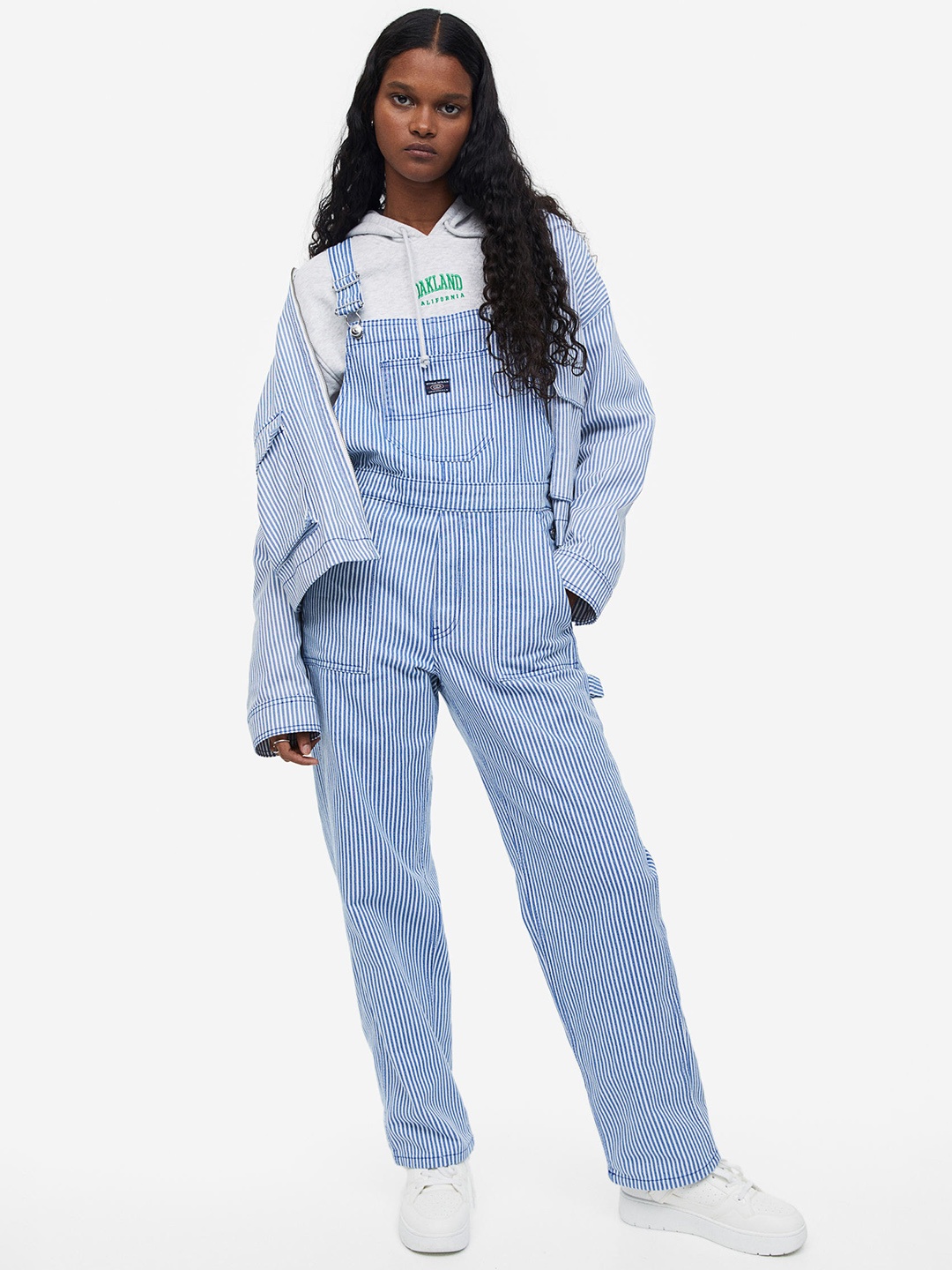 

H&M Woman Twill dungarees, Blue