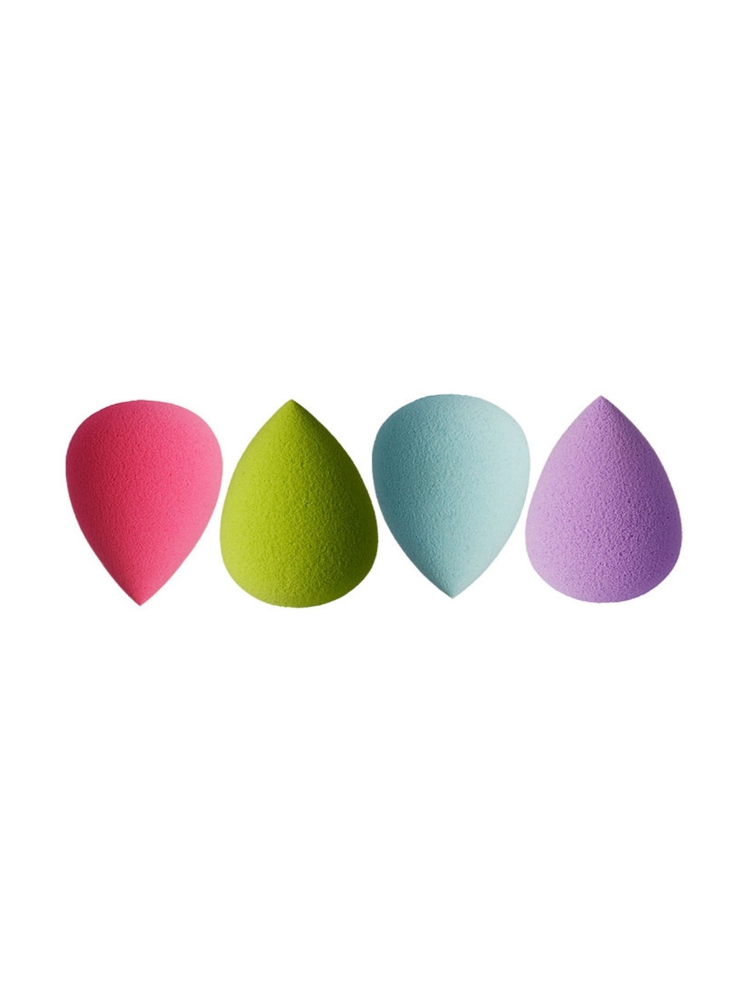 

FEELHIGH Set Of 4 Professional Beauty Blender Makeup Sponges, Pink