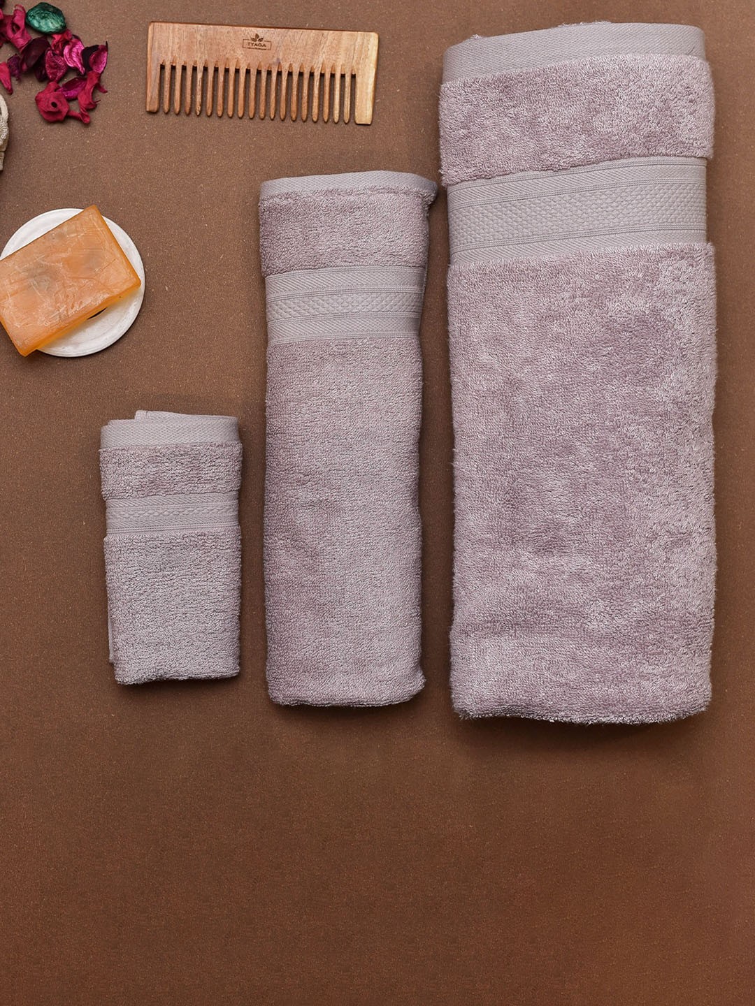 

Furbo Pink 3 Pieces 650 GSM Anti Odour Bamboo Towel Set