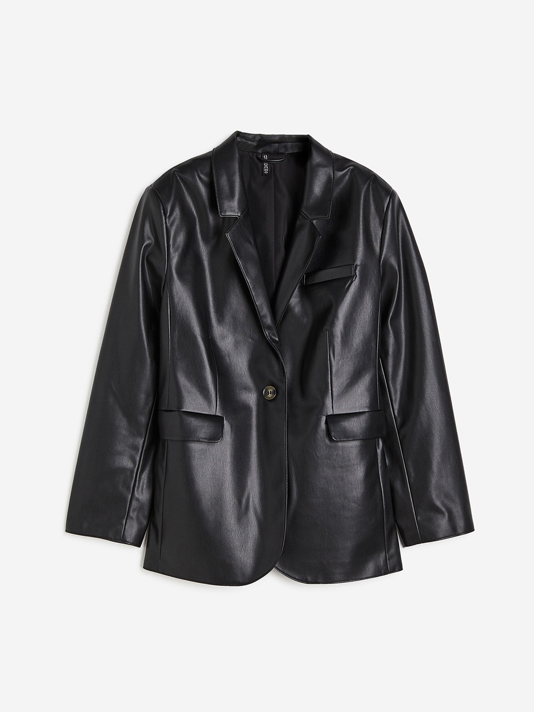 

H&M Women Single Breasted Blazer, Black