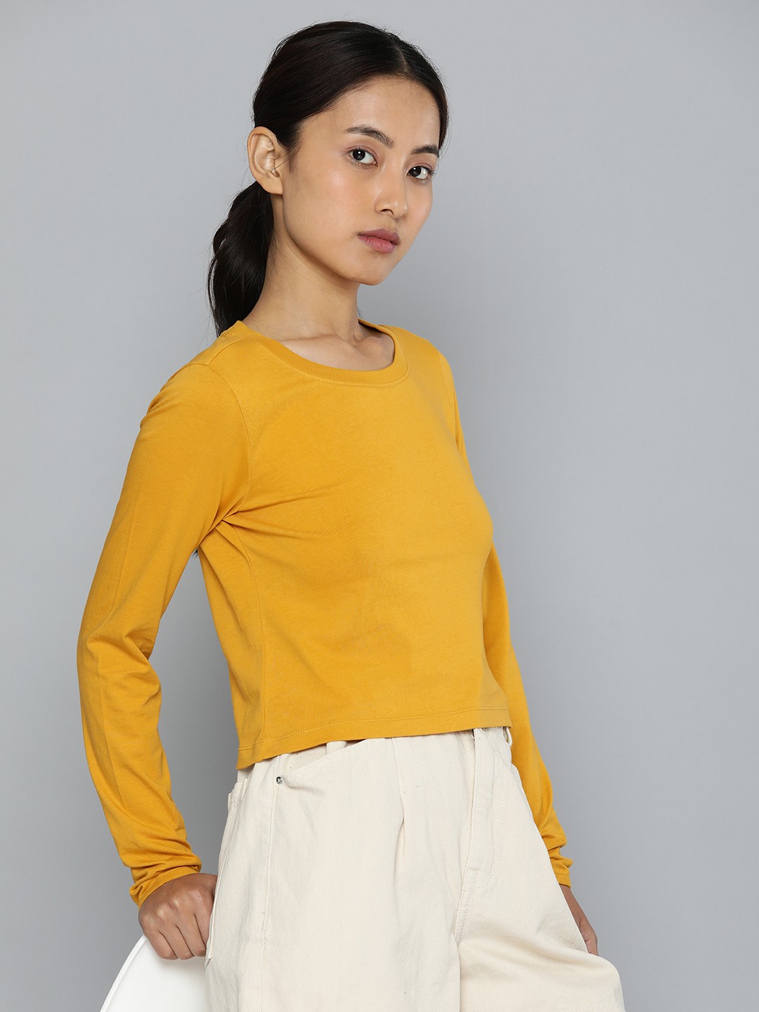 

ether Slim Fit T-shirt, Yellow