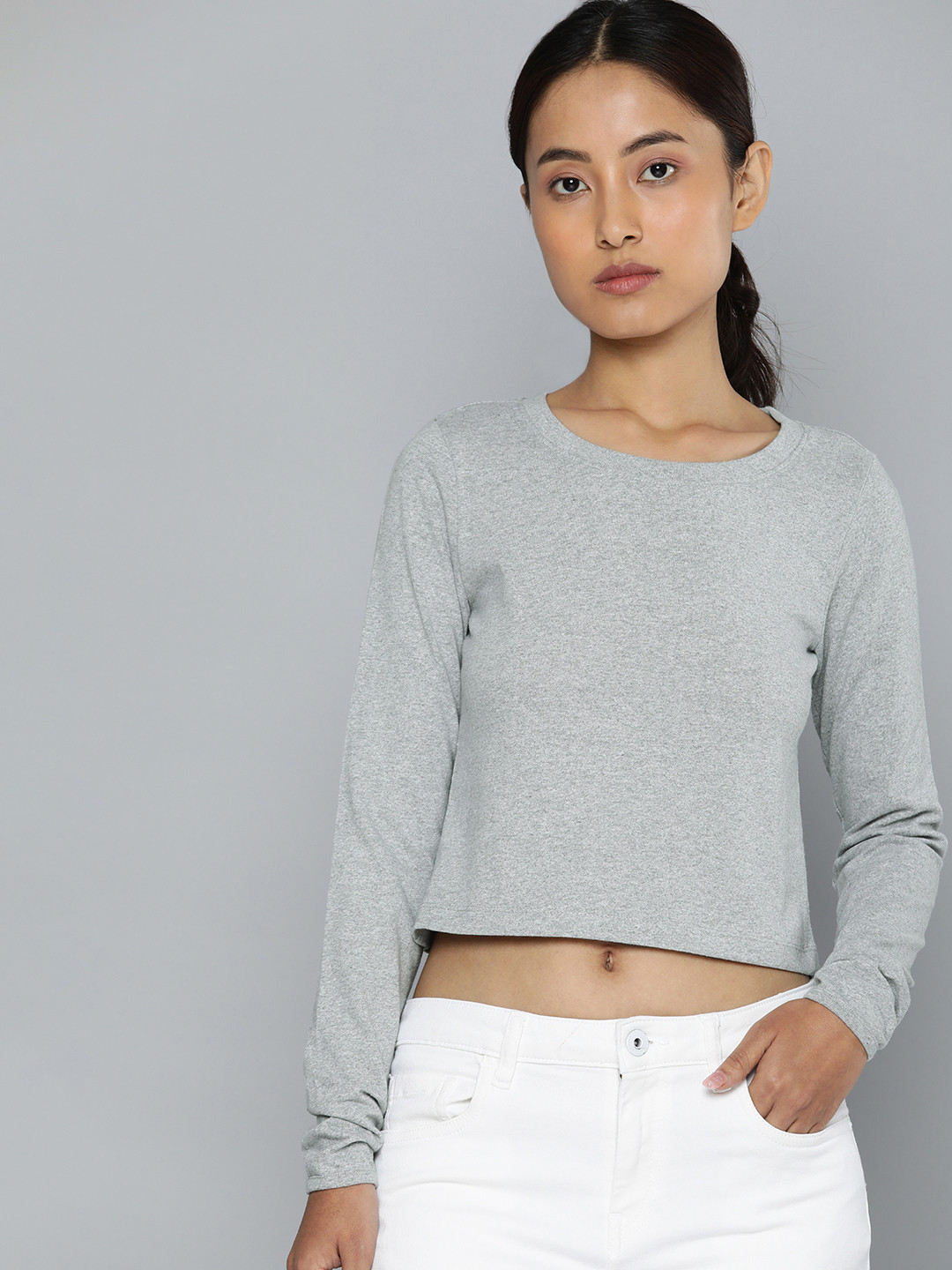 

ether Boxy T-shirt, Grey