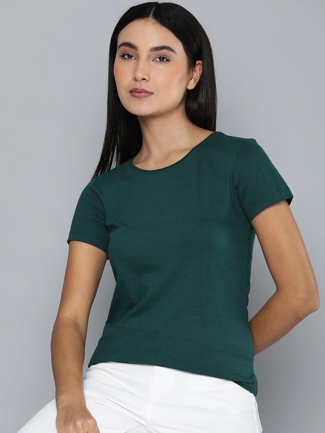 

ether Solid T-shirt, Green