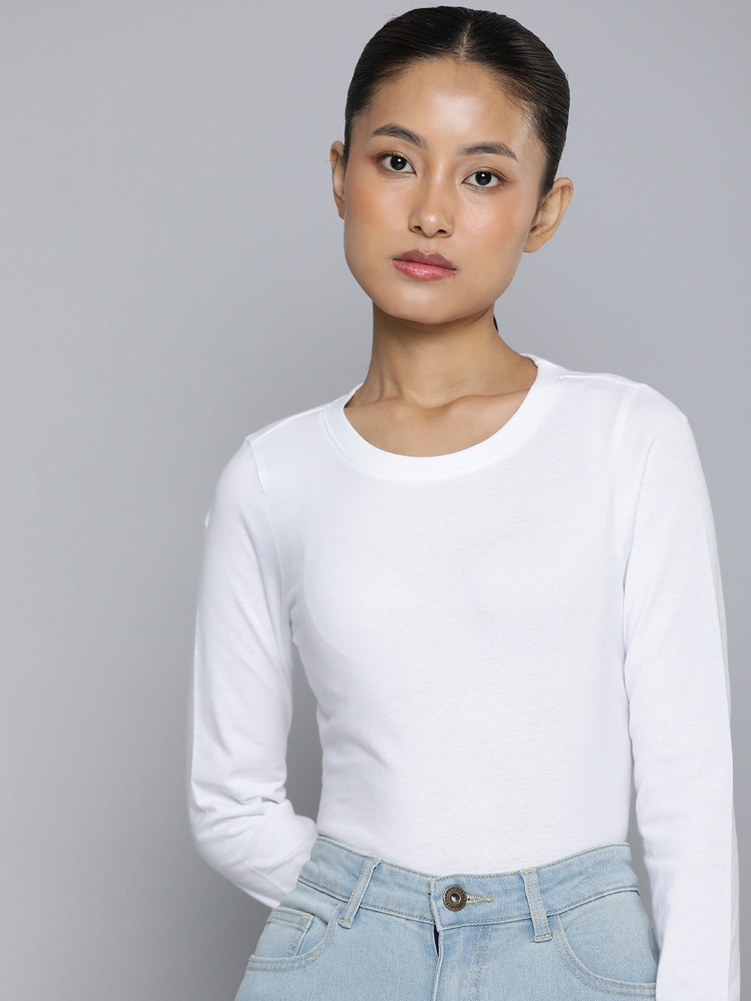 

ether Slim Fit T-shirt, White