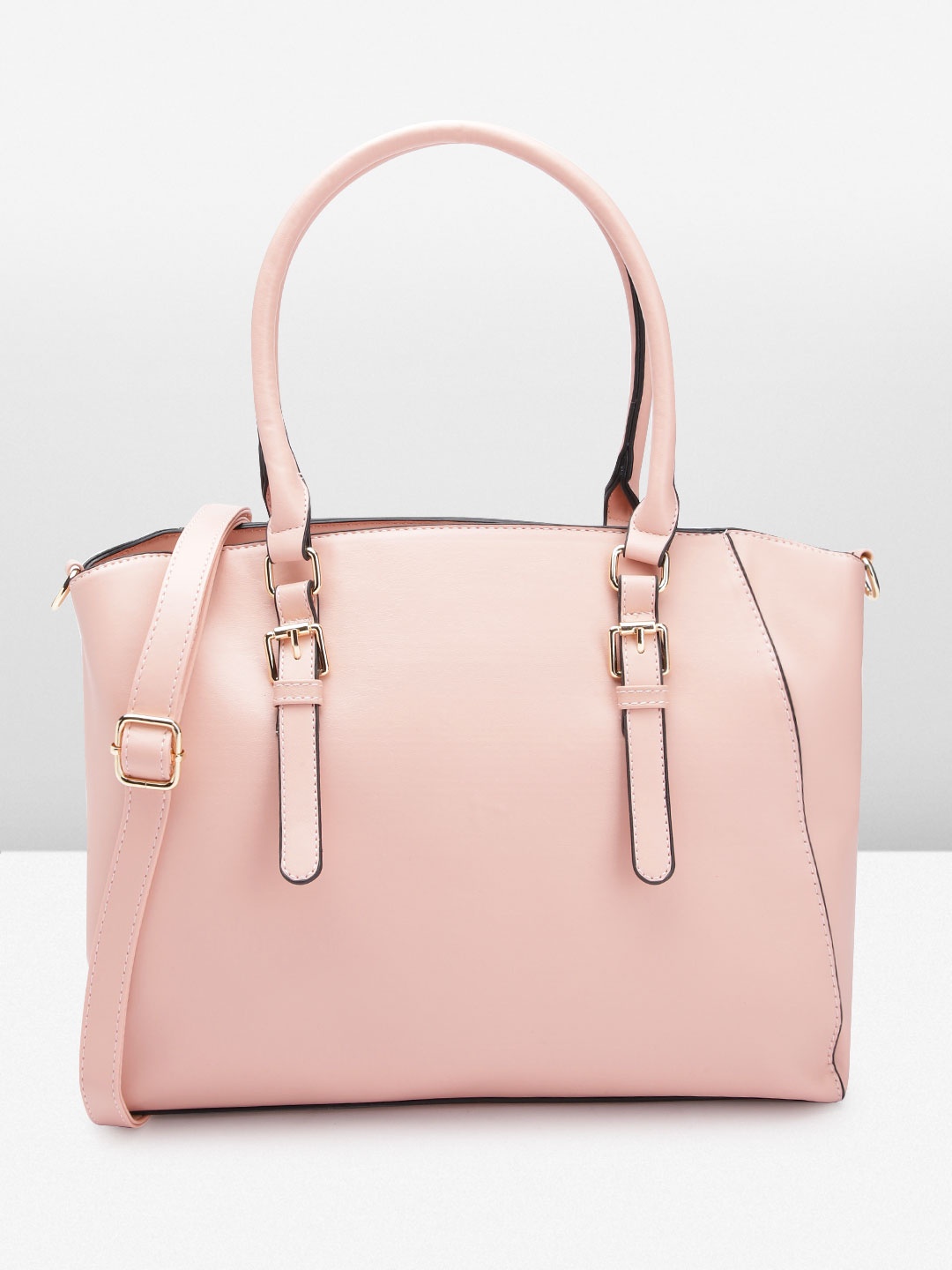 

Sugarush PU Structured Satchel, Pink