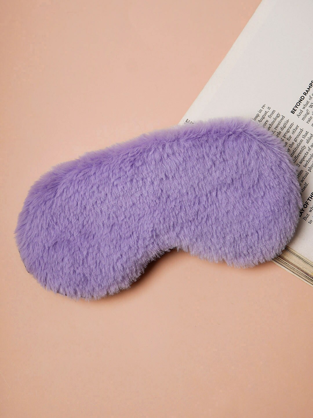 

Crazy Corner Fur Light Weight Eye Mask, Purple