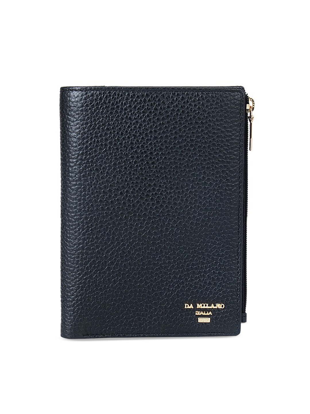 

Da Milano Genuine Leather Passport Cover, Black