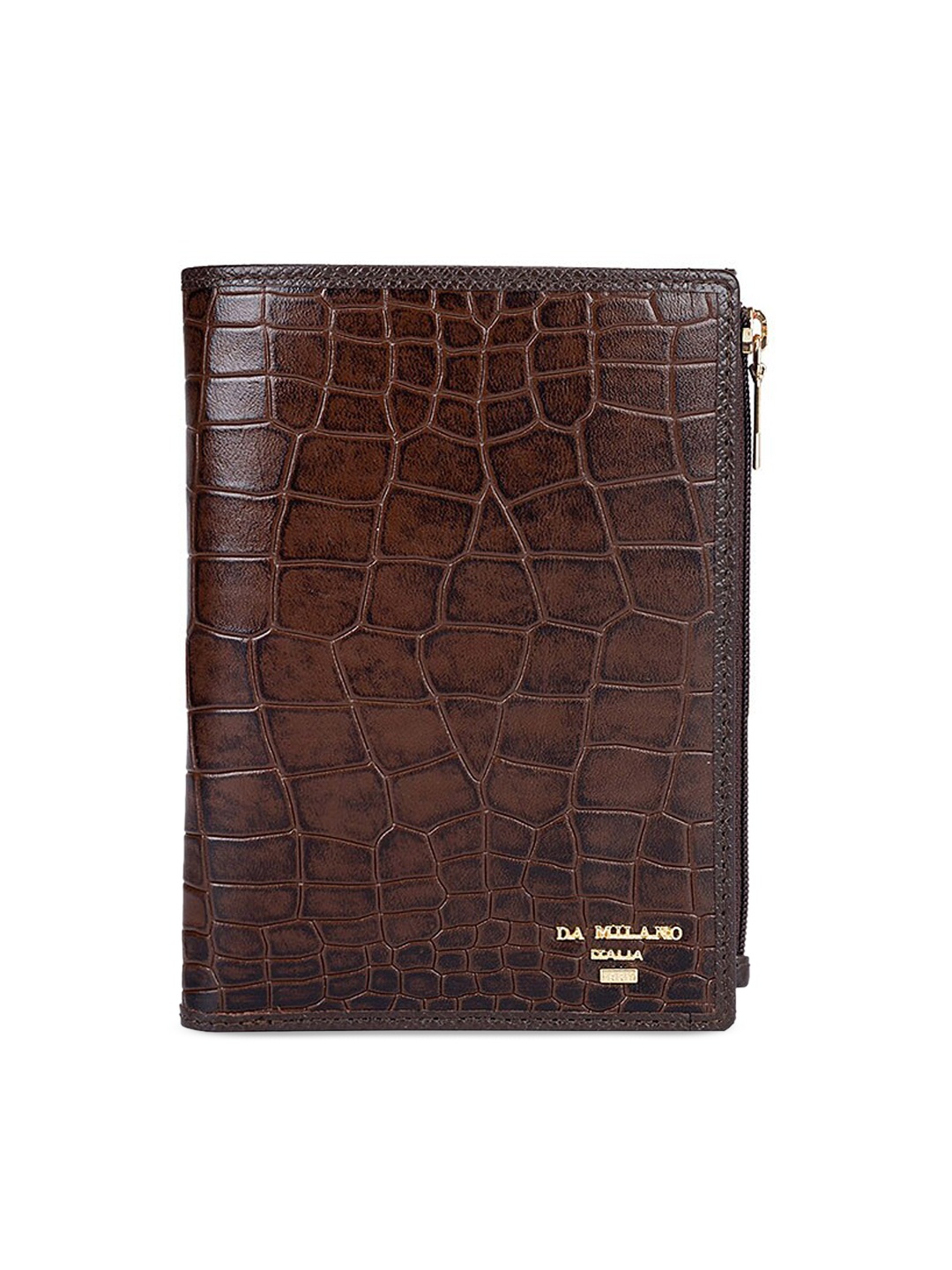 

Da Milano Genuine Leather Passport Cover, Brown