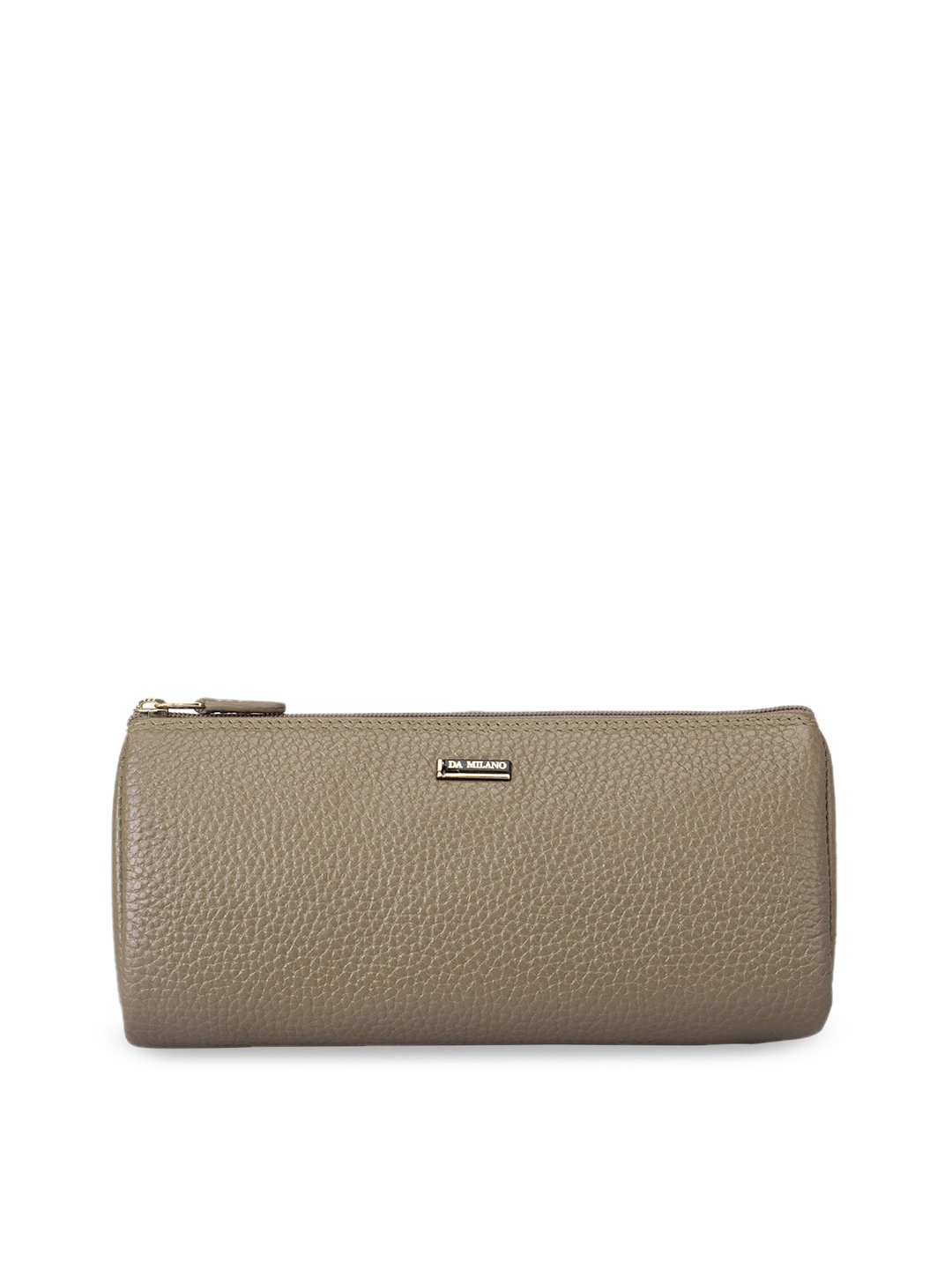 

Da Milano Textured Leather Shoulder Bag, Olive